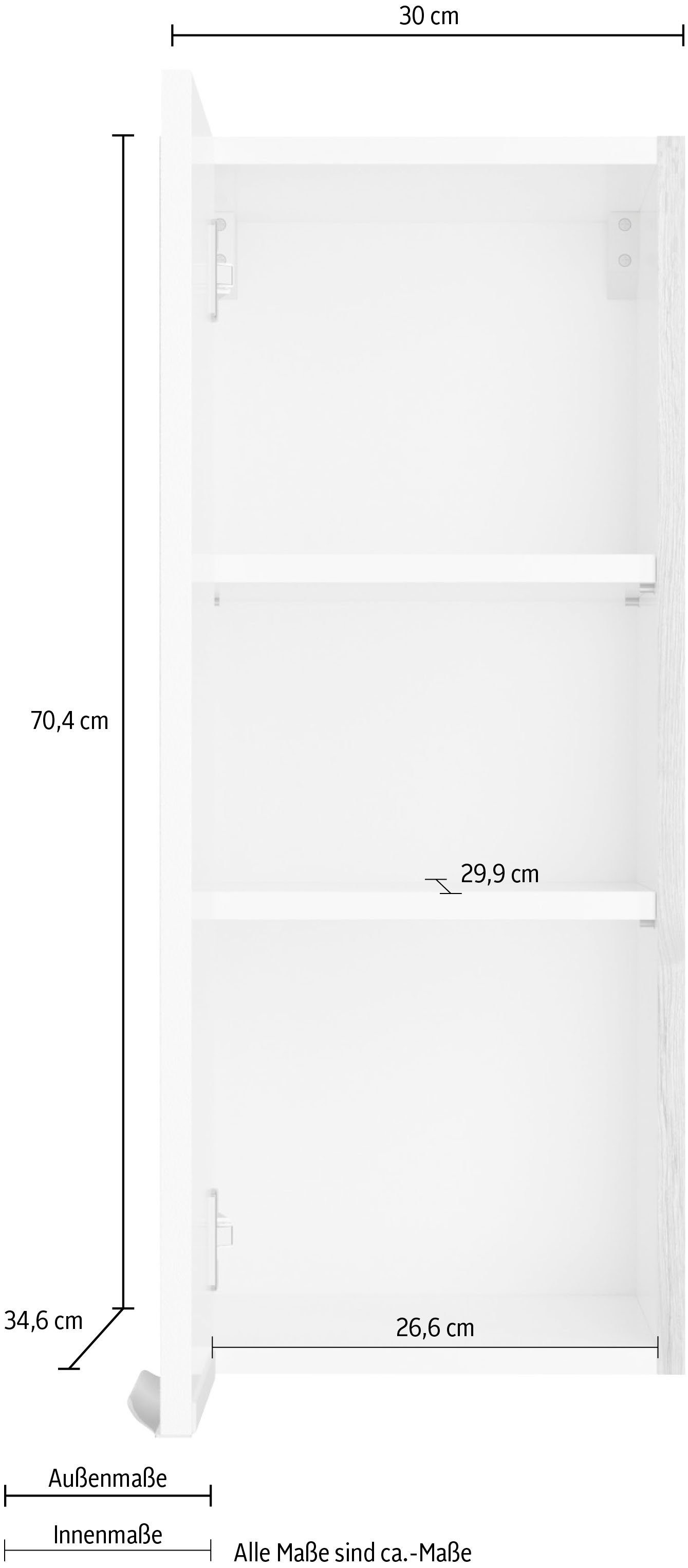 OPTIFIT Hangend kastje Aken