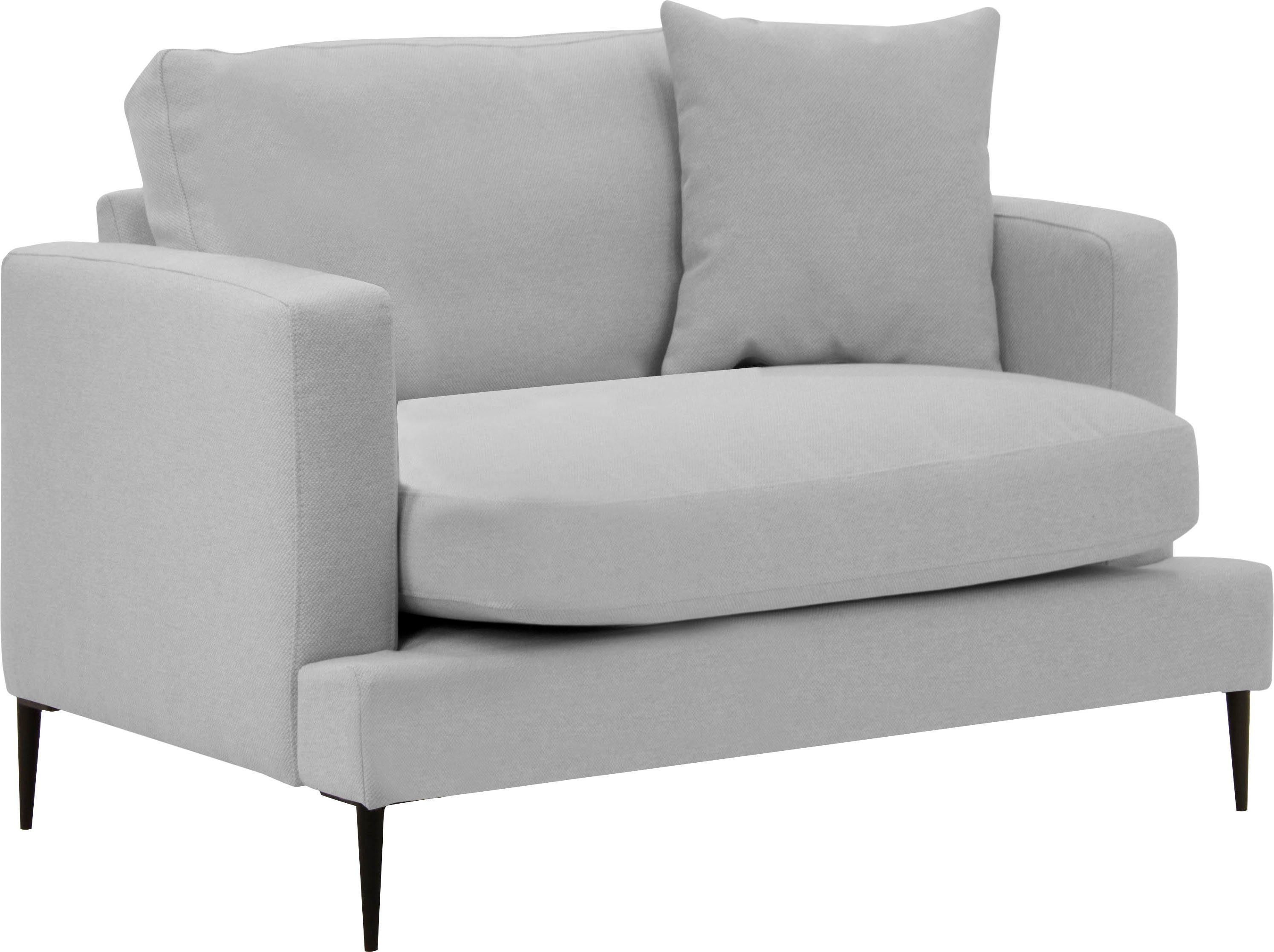 Leonique Fauteuil Cozy loungesstoel, designstoel, afmetingen B/D/H: 91/97/80 cm