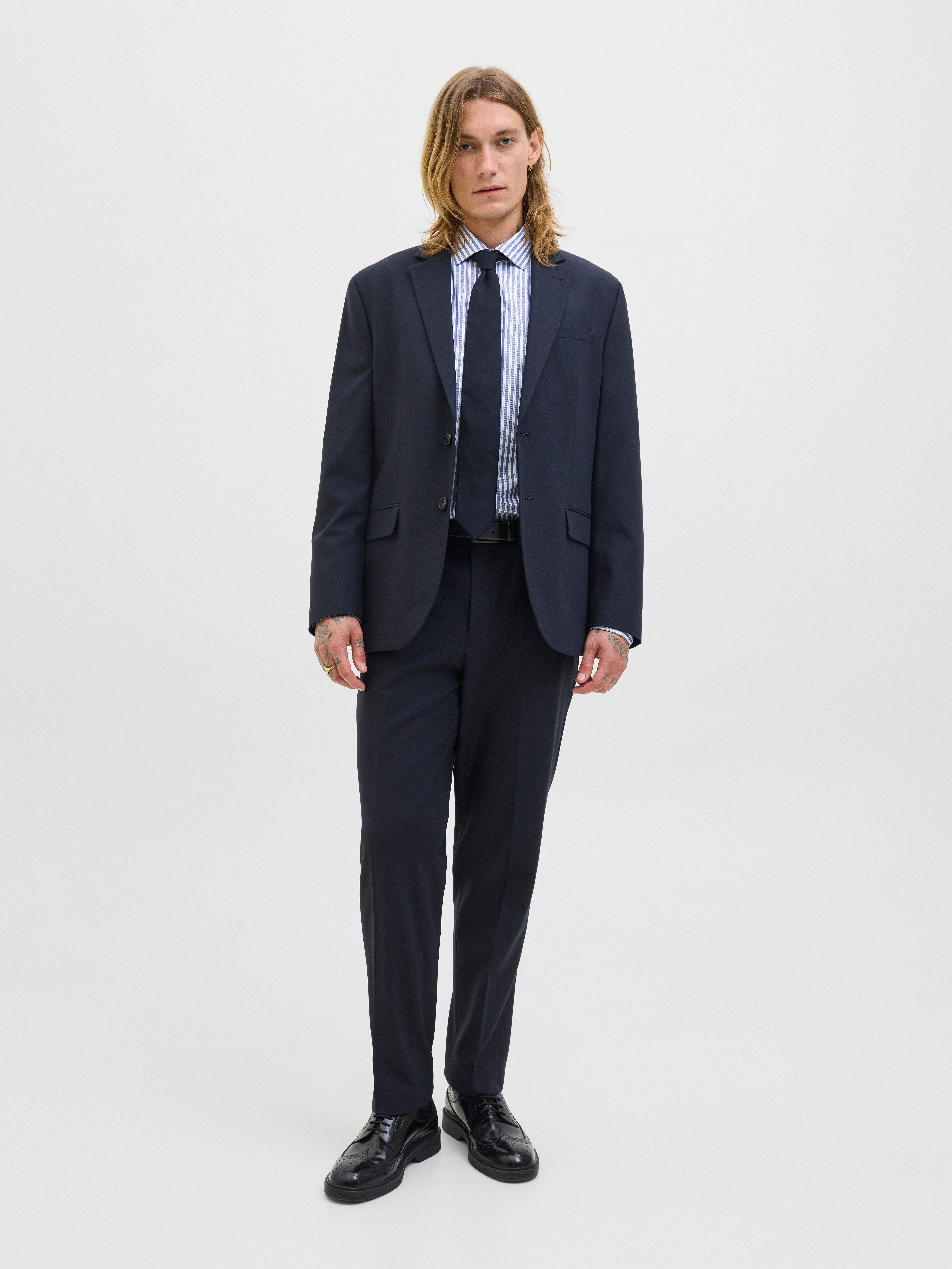 Jack & Jones Overhemd met lange mouwen JPRBLAPARKER Slim Fit overhemd, ademend, ideaal voor dagelijks gebruik