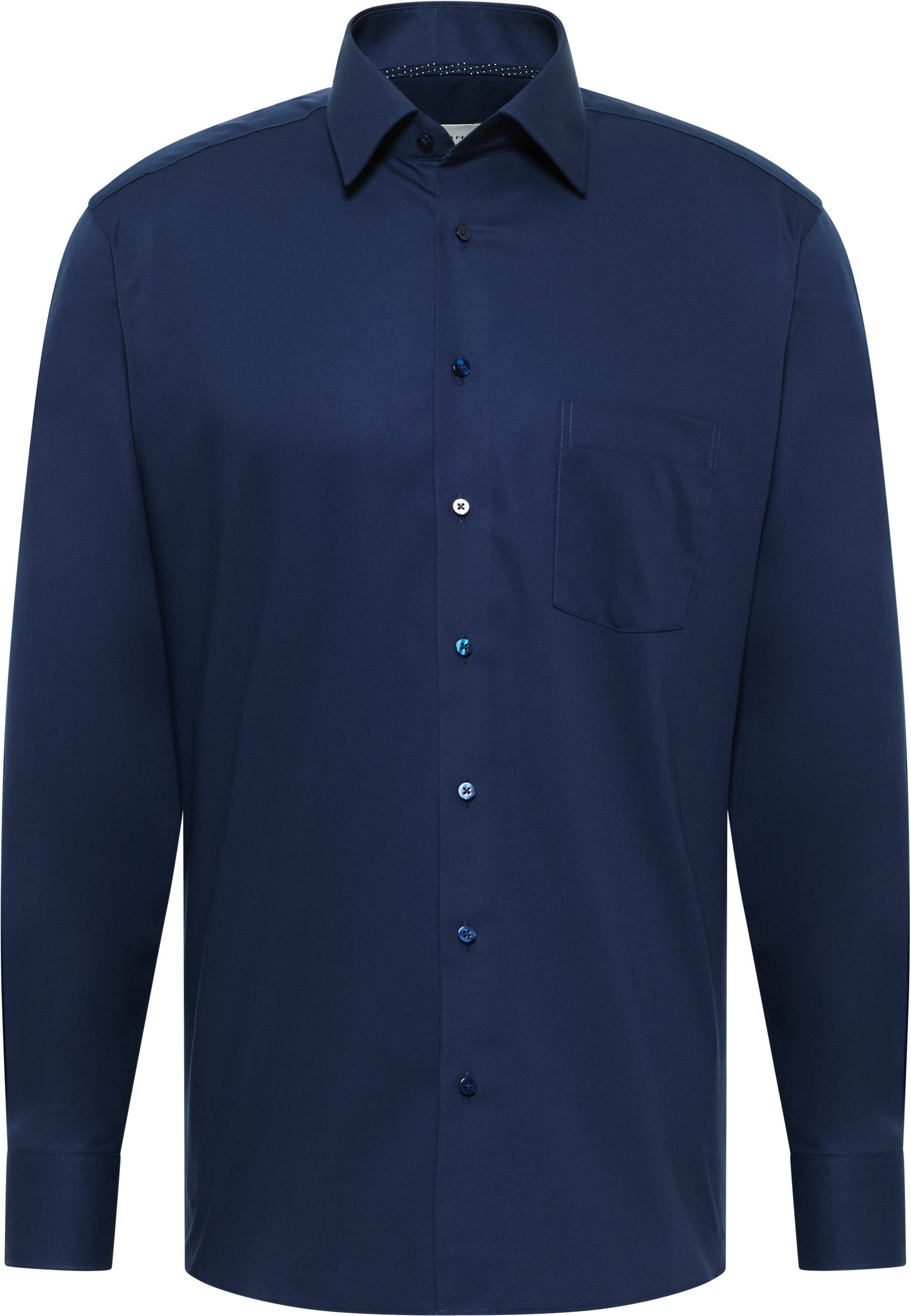 Eterna Overhemd met lange mouwen MODERN FIT NON IRON (strijkvrij)