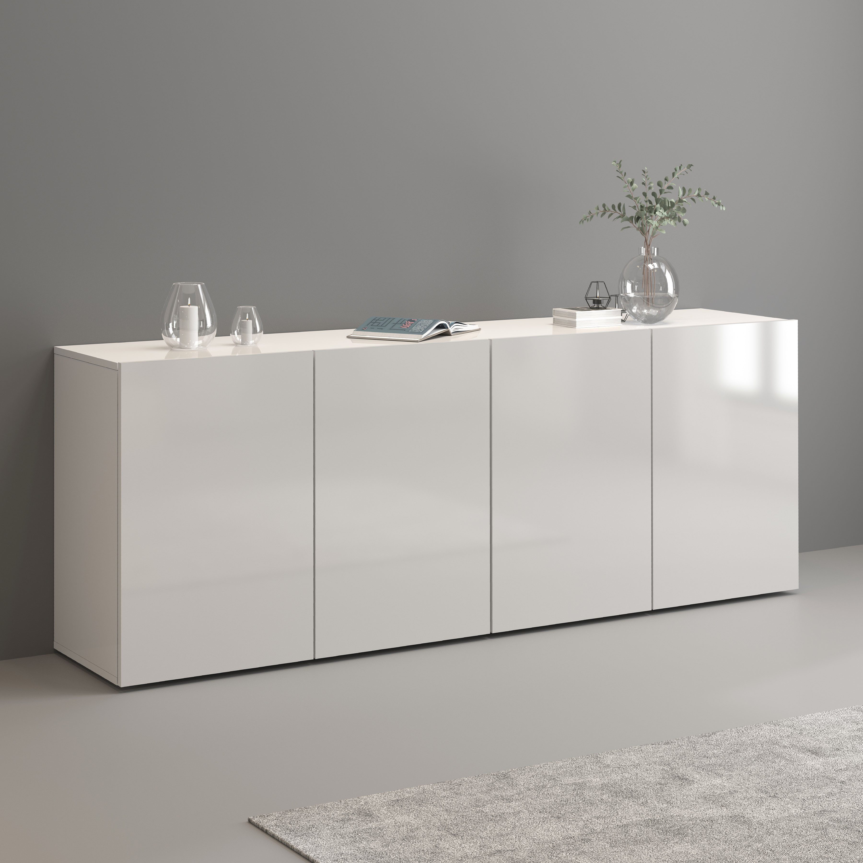 INOSIGN Dressoir Egypt, Ladekast, Kast, Buffet, greeploos