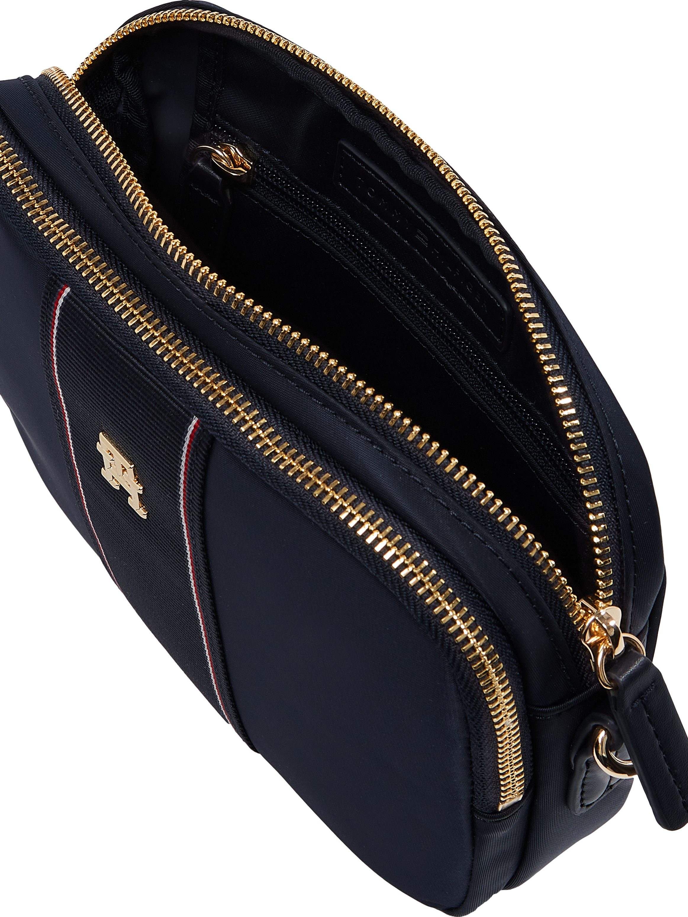 Tommy Hilfiger Camerazak POPPY CAMERA BAG CORP , dames schoudertas, handtas, minibag met th-logo
