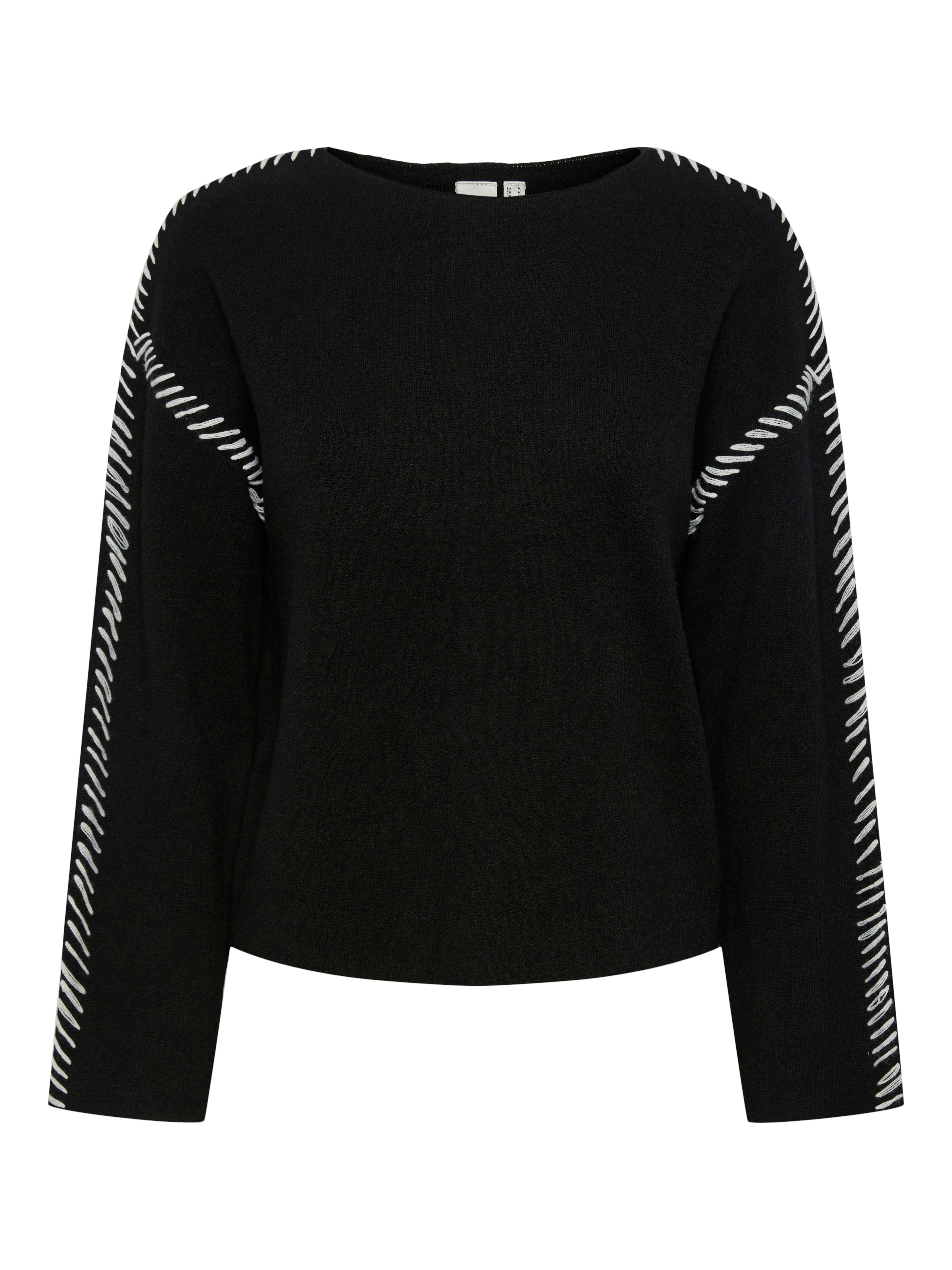 Y.A.S Gebreide trui YASSTITCHA LS KNIT PULLOVER S. NOOS