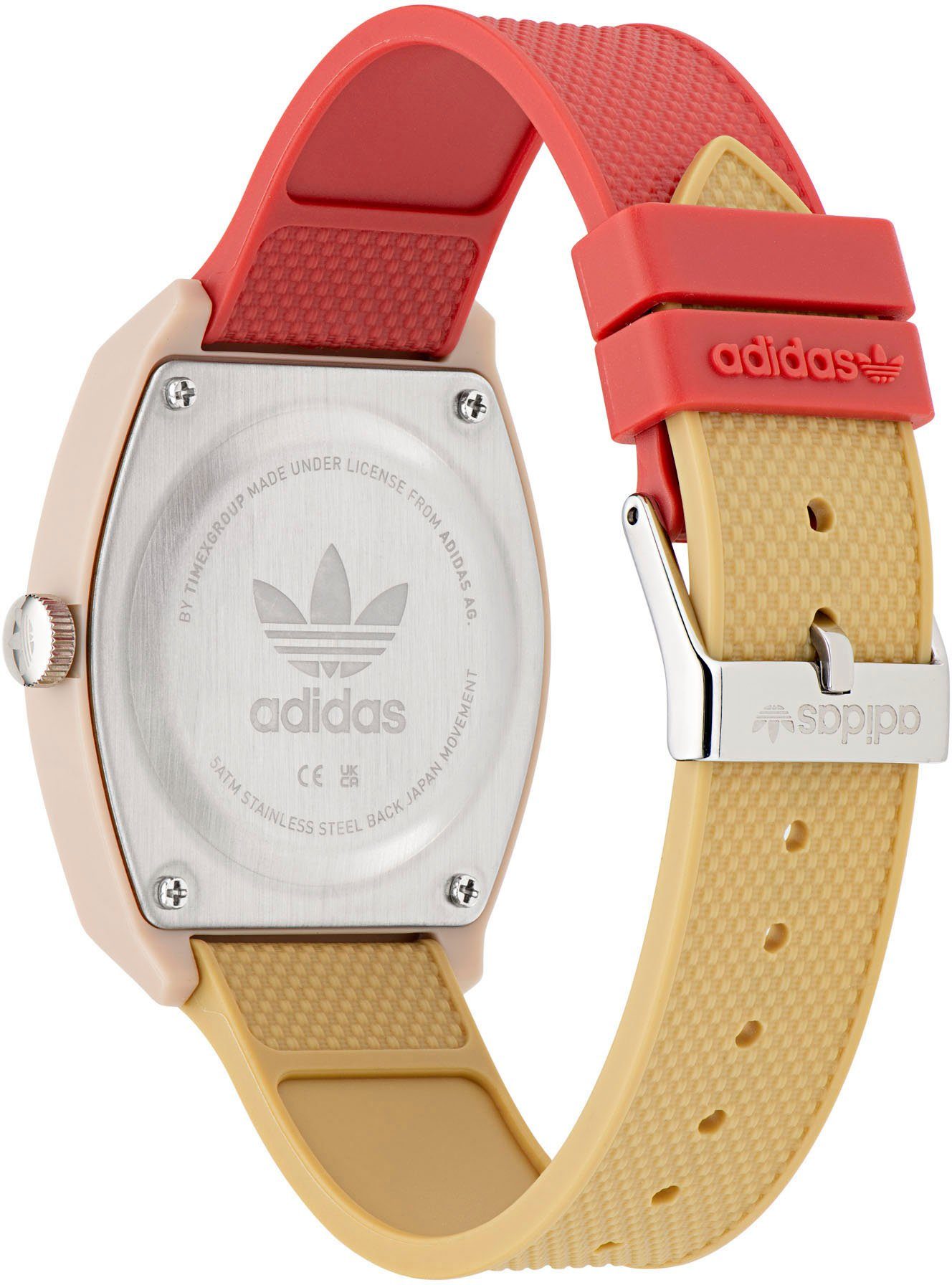 adidas Originals Kwartshorloge PROJECT TWO GRFX Polshorloge, dames, herenhorloge, unisex, analoog