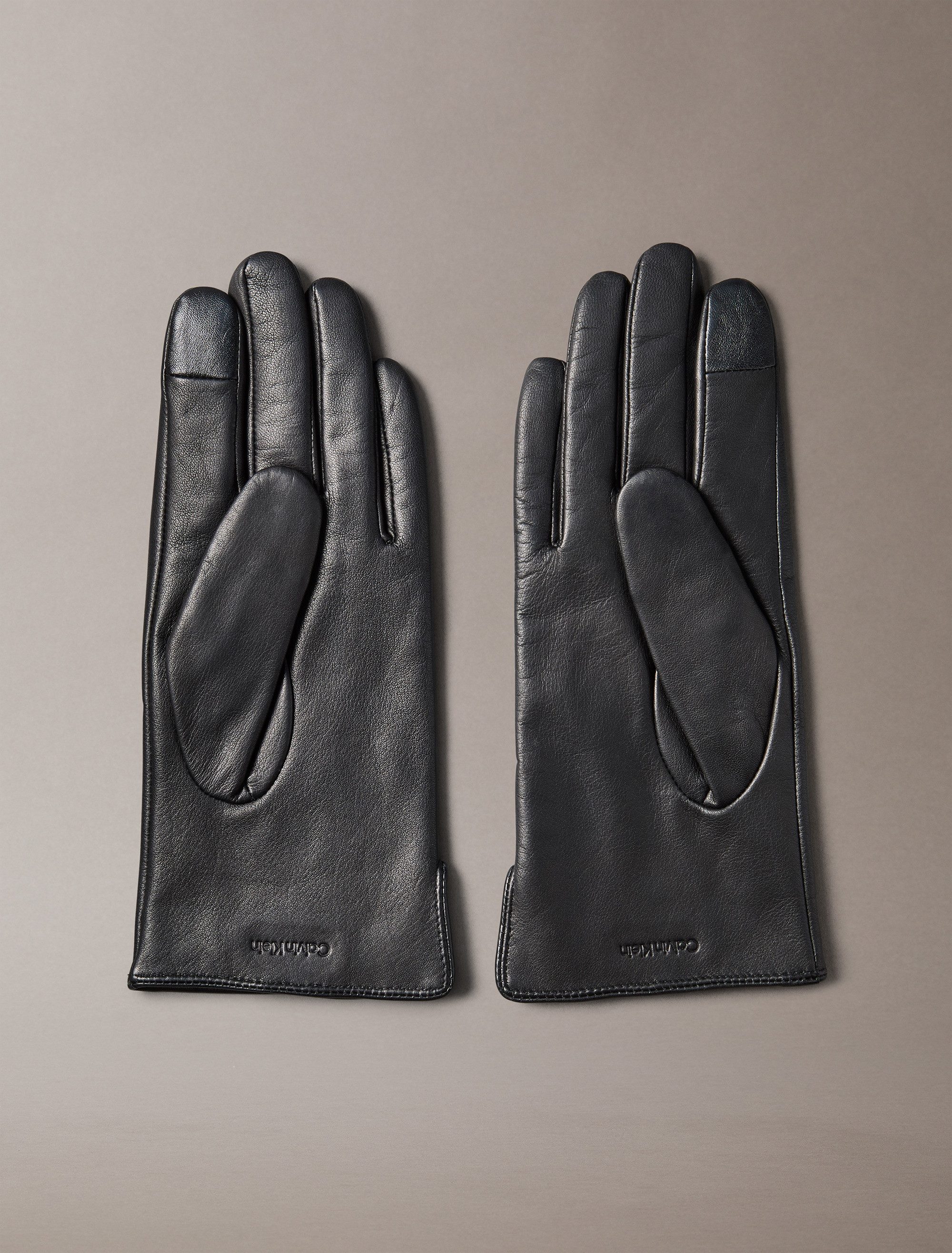 Calvin Klein Leren handschoenen
