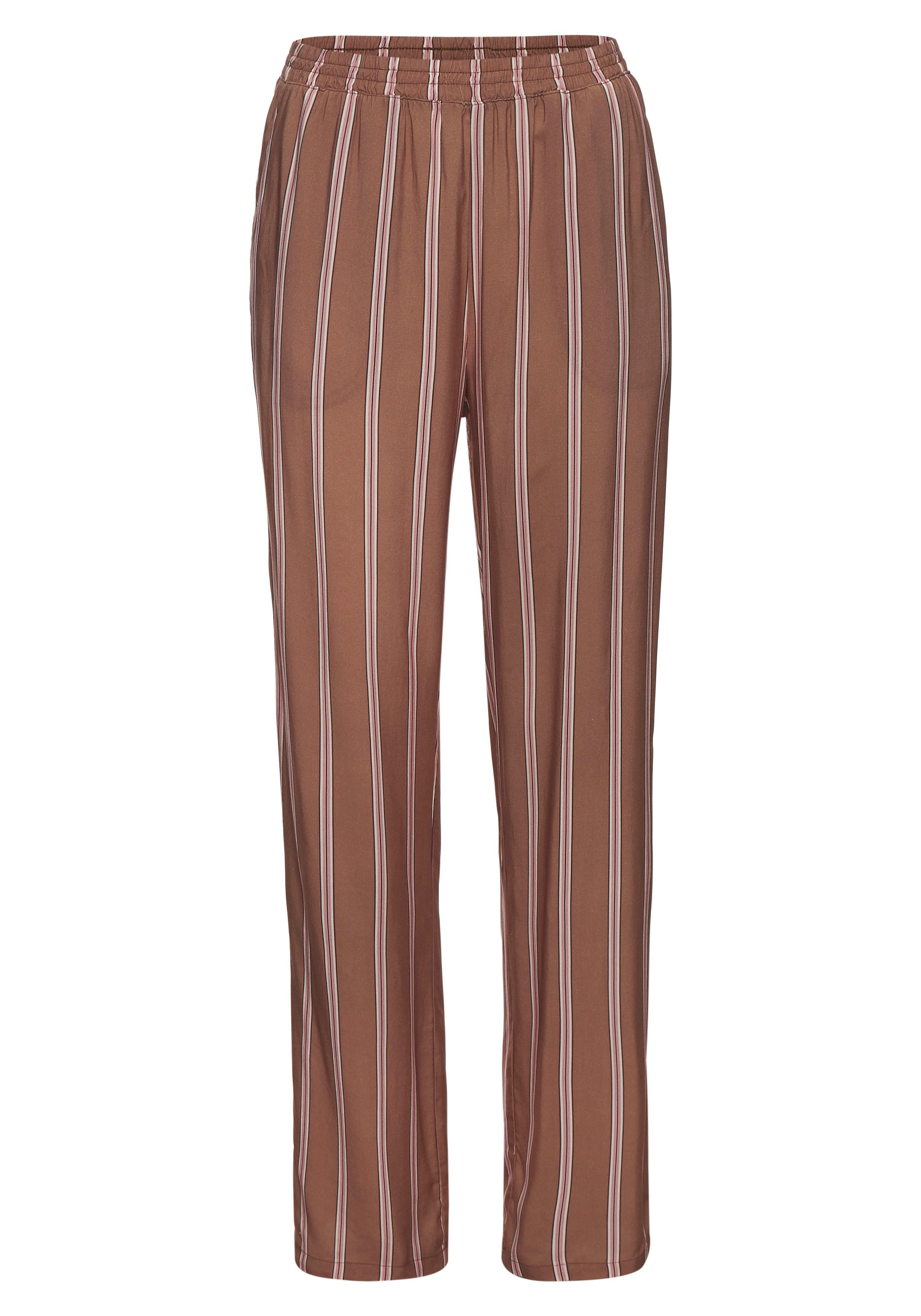 Lascana Pyjama in klassieke stijl (2-delig)