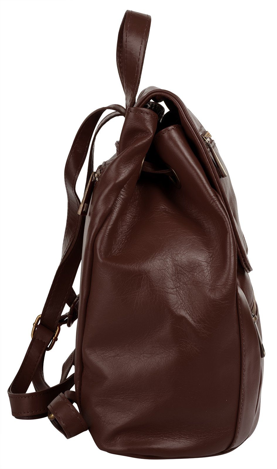 Samantha Look Rugzak echt leer, made in italy