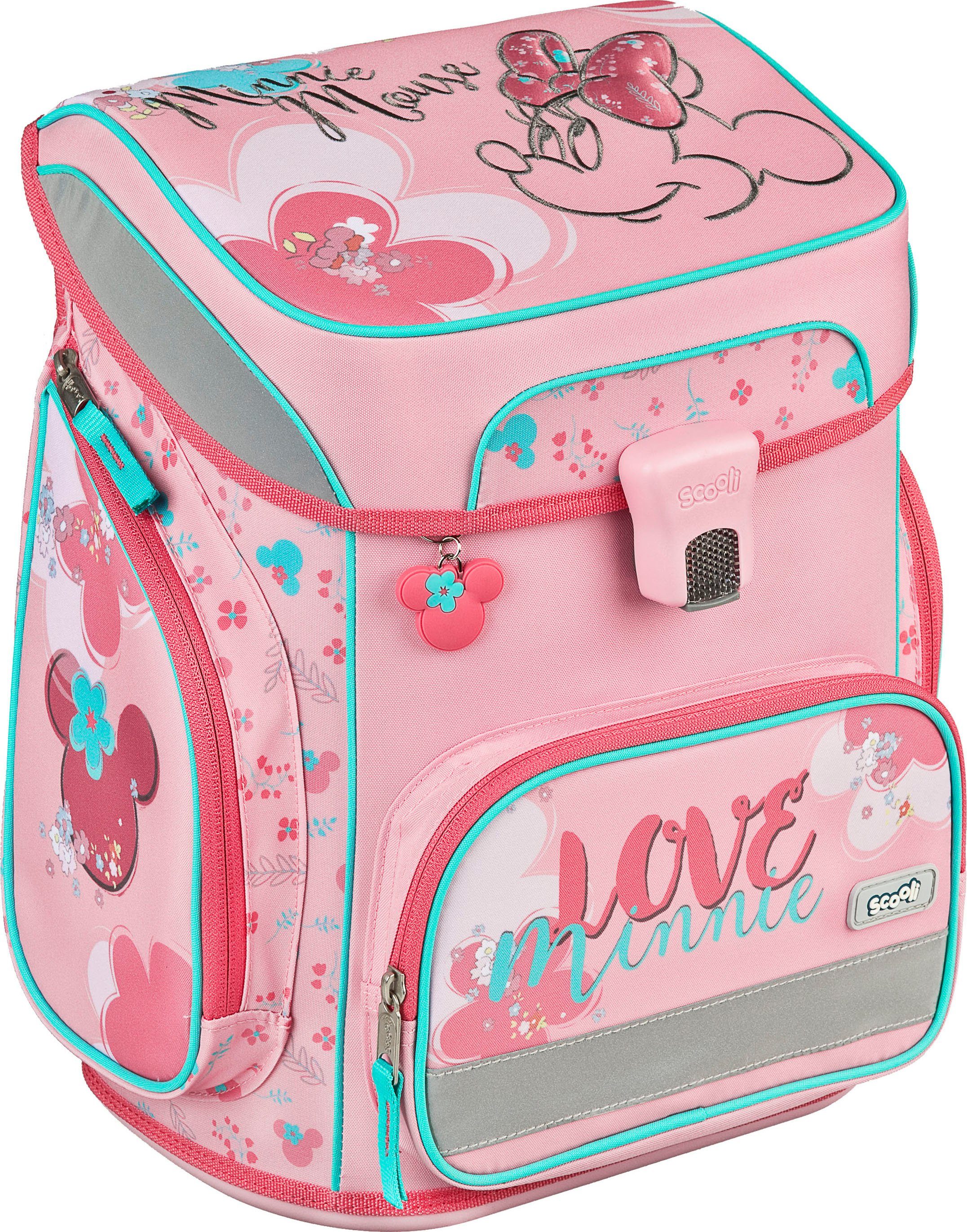 Scooli Schooltas EasyFit, Minnie Mouse (5-delig)