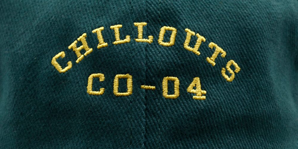 chillouts Baseball pet Woodland Hat met moderne logo-borduursel