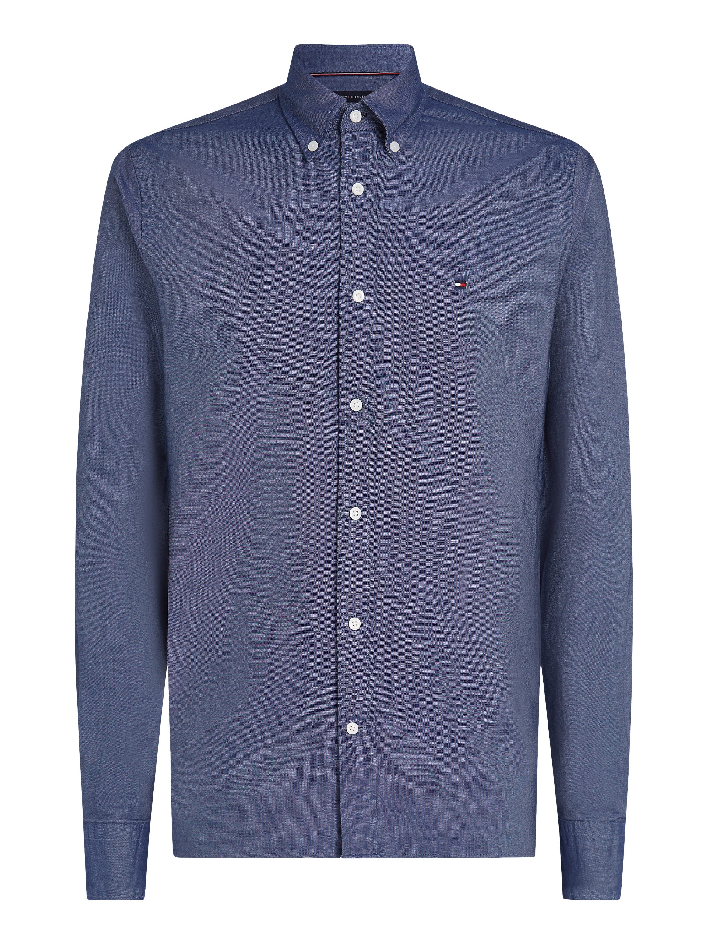 Tommy Hilfiger Overhemd met lange mouwen SOLID HERITAGE OXFORD RF SHIRT