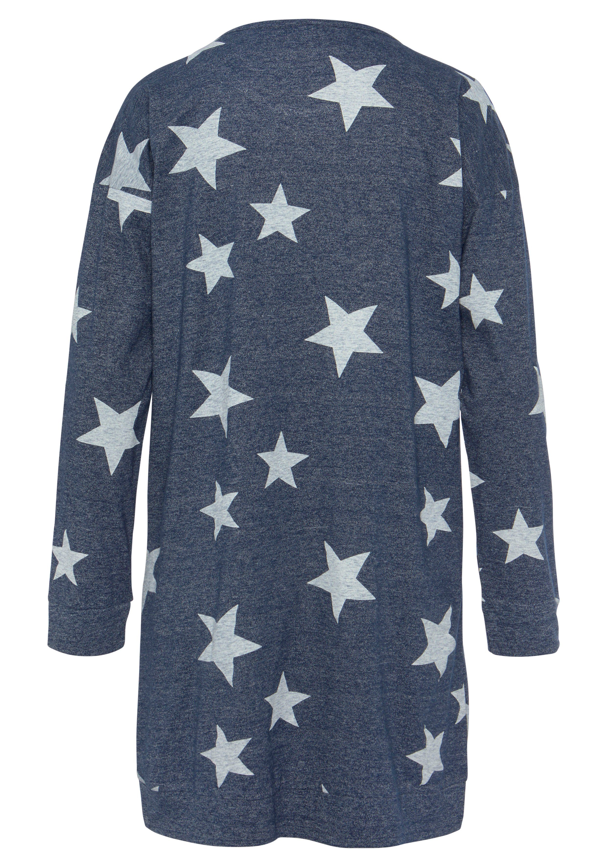 Vivance Dreams Nachthemd met sterrenprint (Set van 2)