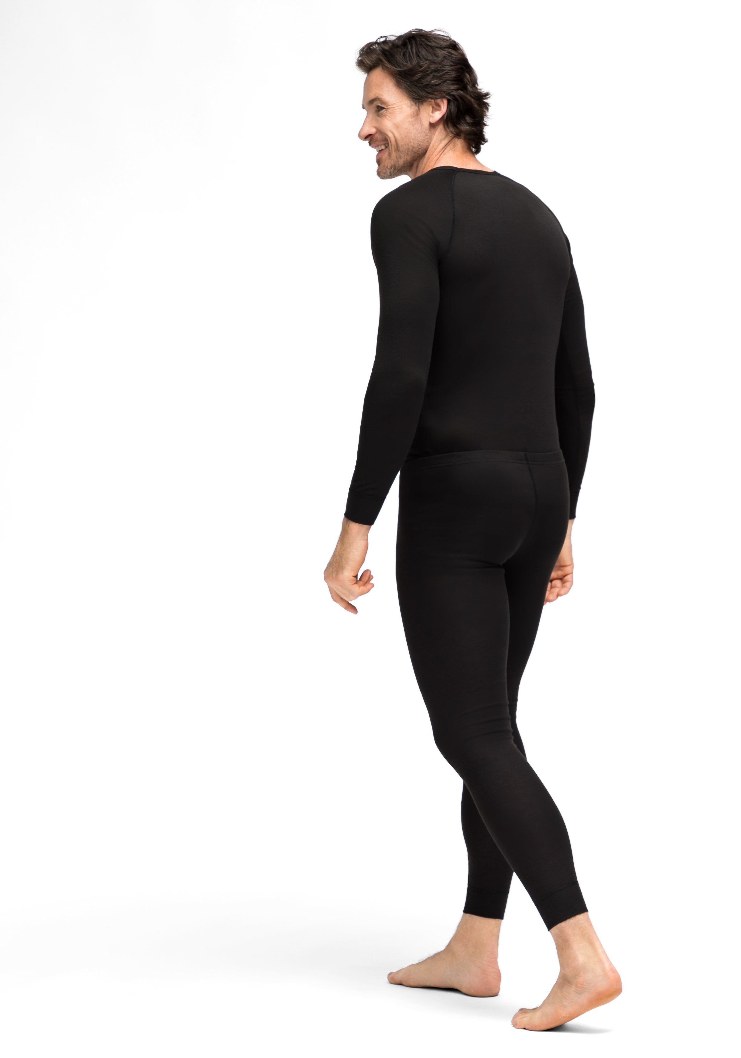 Maier Sports Shirt & broek Adrian Heren ski-ondergoedset, functionele onderkleding, lange onderbroek + onderhemd