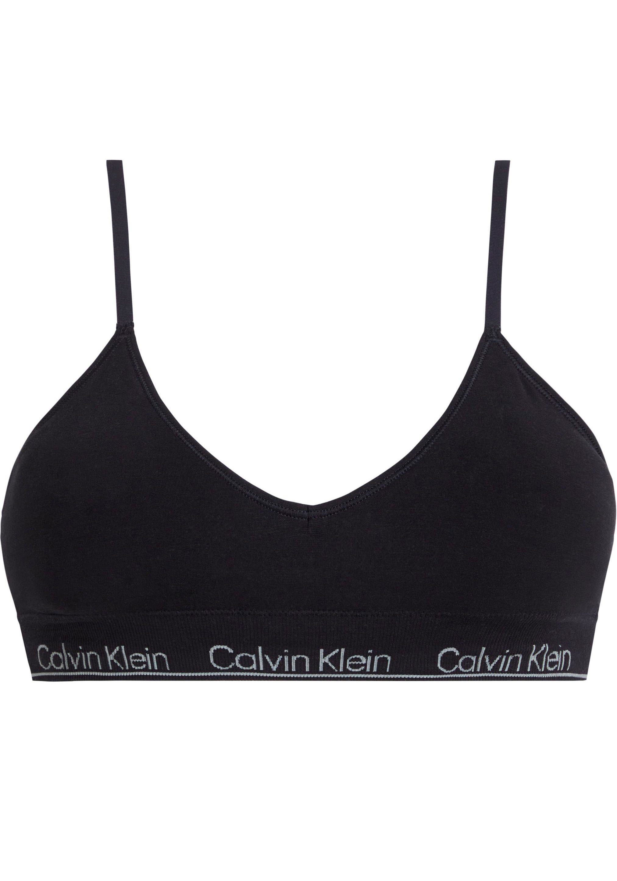 Calvin Klein Triangel-bh LGHT LINED TRIANGLE met ck-logo-opschrift 
