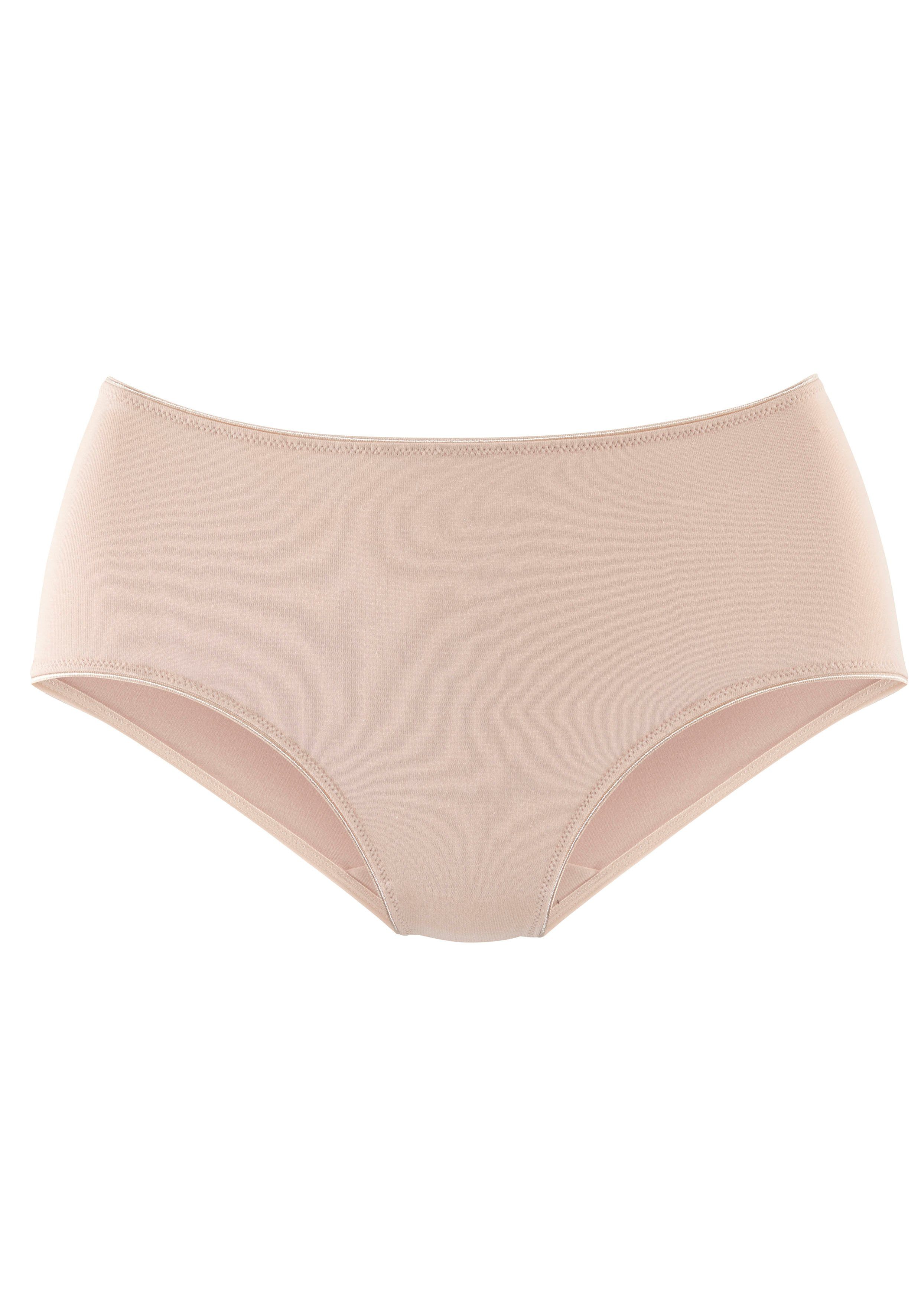 Lascana Tailleslip van katoen met mooie opbergdoos (Set van 5)