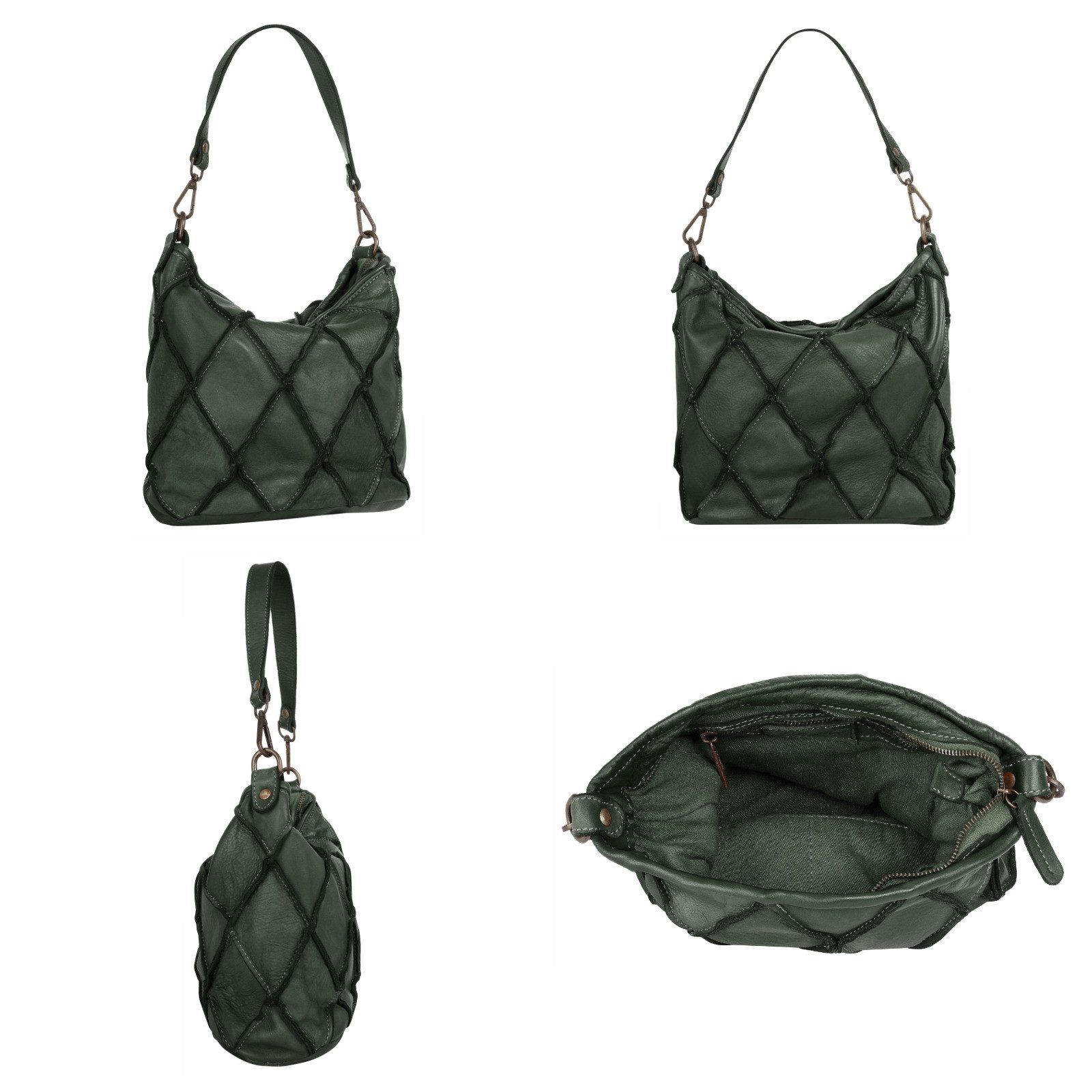 Samantha Look Tas echt leer, made in italy