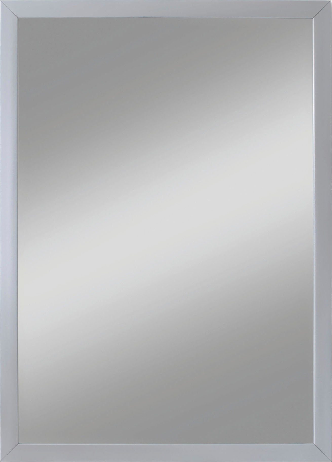 jokey Badspiegel Beach spiegels & verlichting maat 40 cm x 60 cm x 1,5 cm zilver