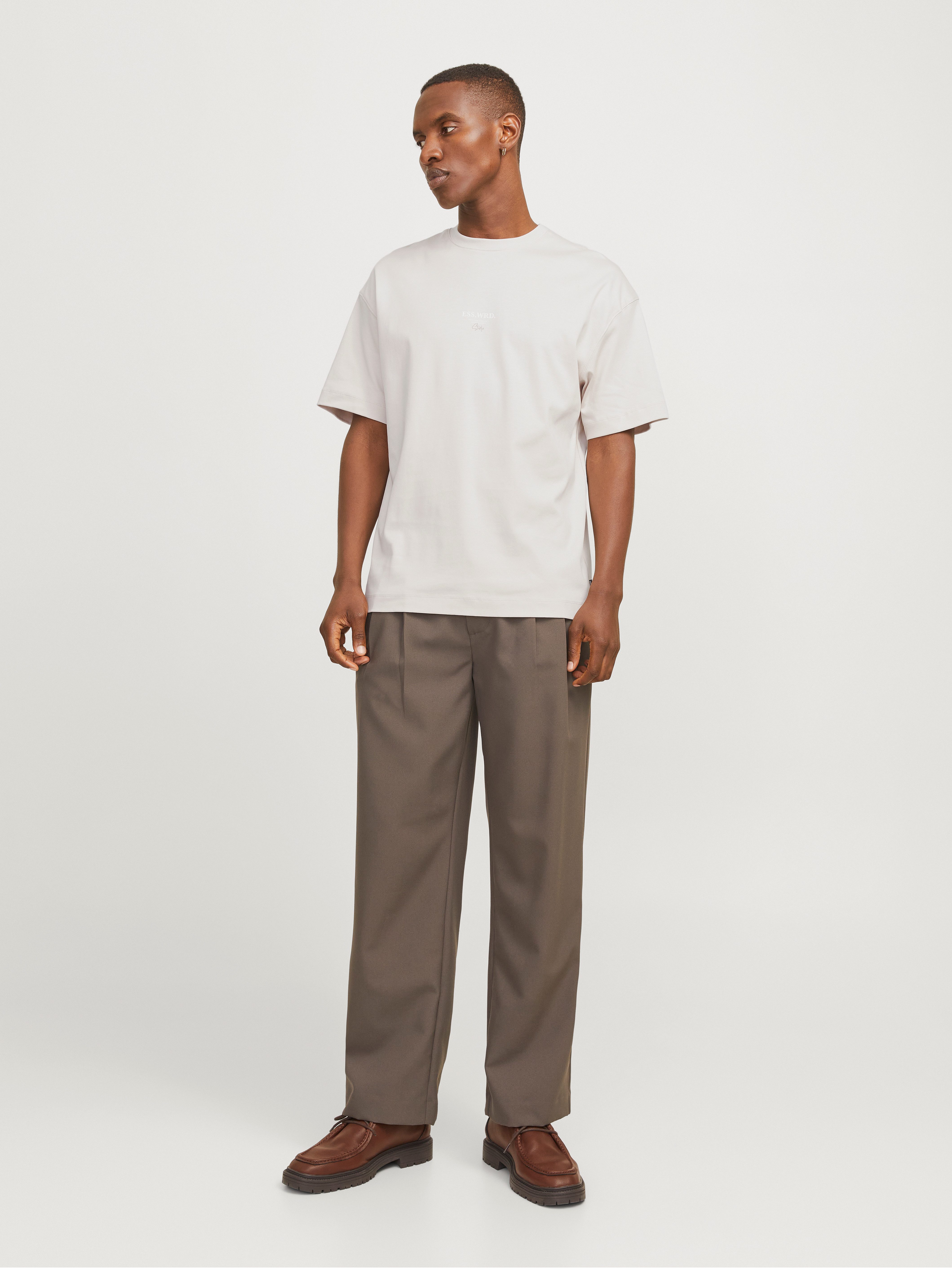 Jack & Jones Shirt met ronde hals JJEURBAN EDGE STUDIO TEE SS O-NECK NOOS