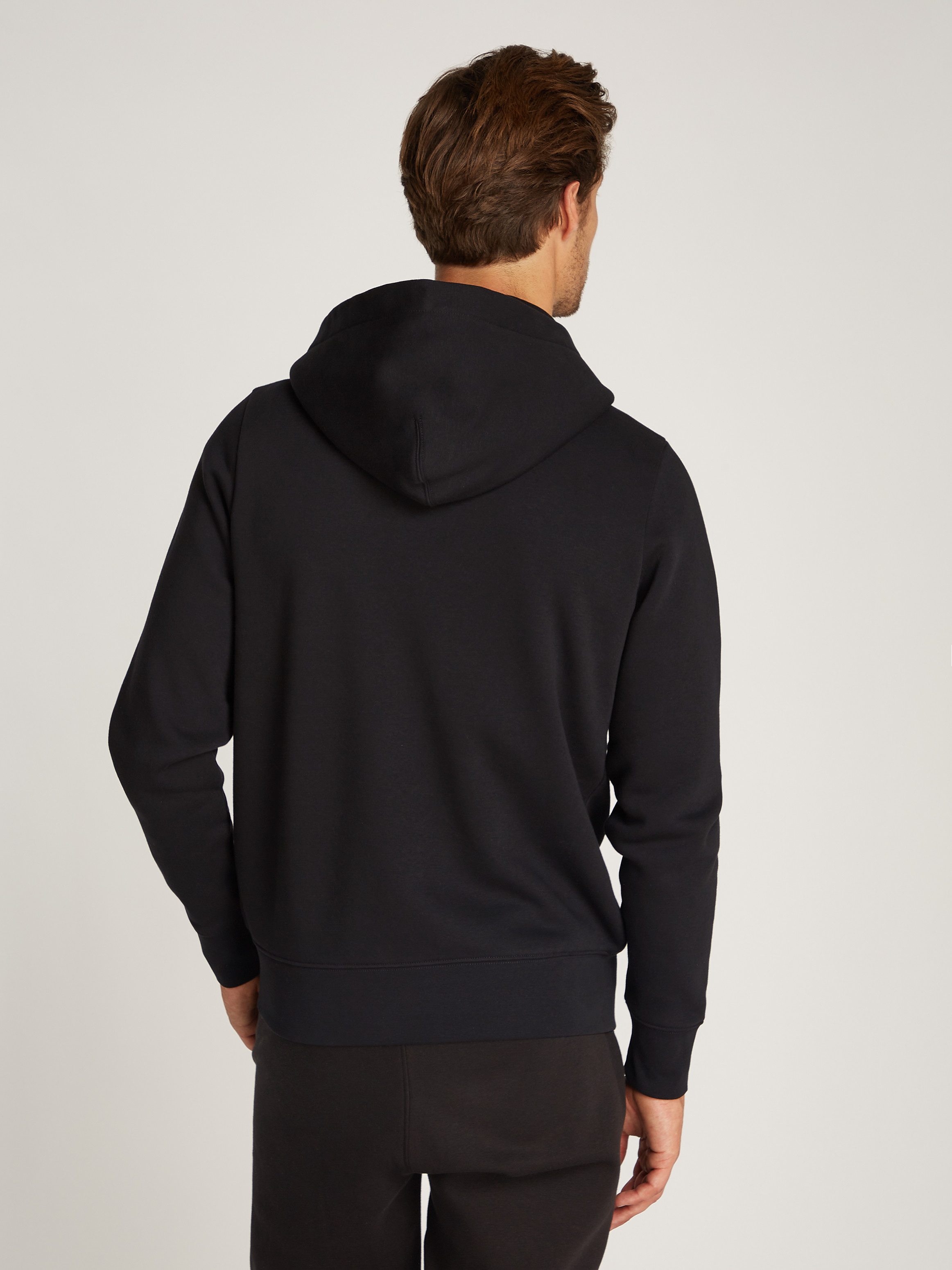 Tommy Hilfiger Capuchonsweatvest ROUNDALL HOODED ZIP THROUGH