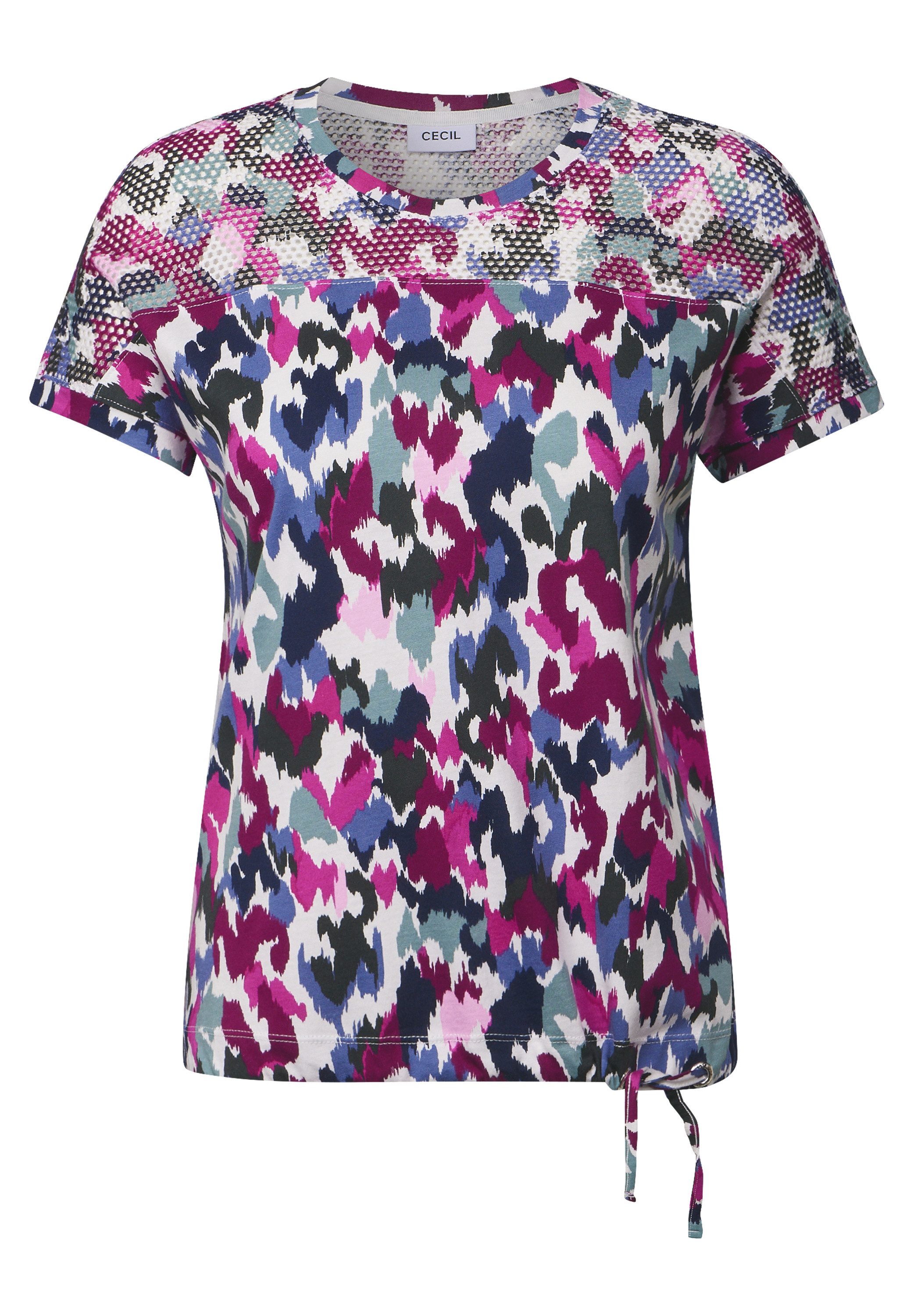 Cecil T-shirt met grafisch patroon