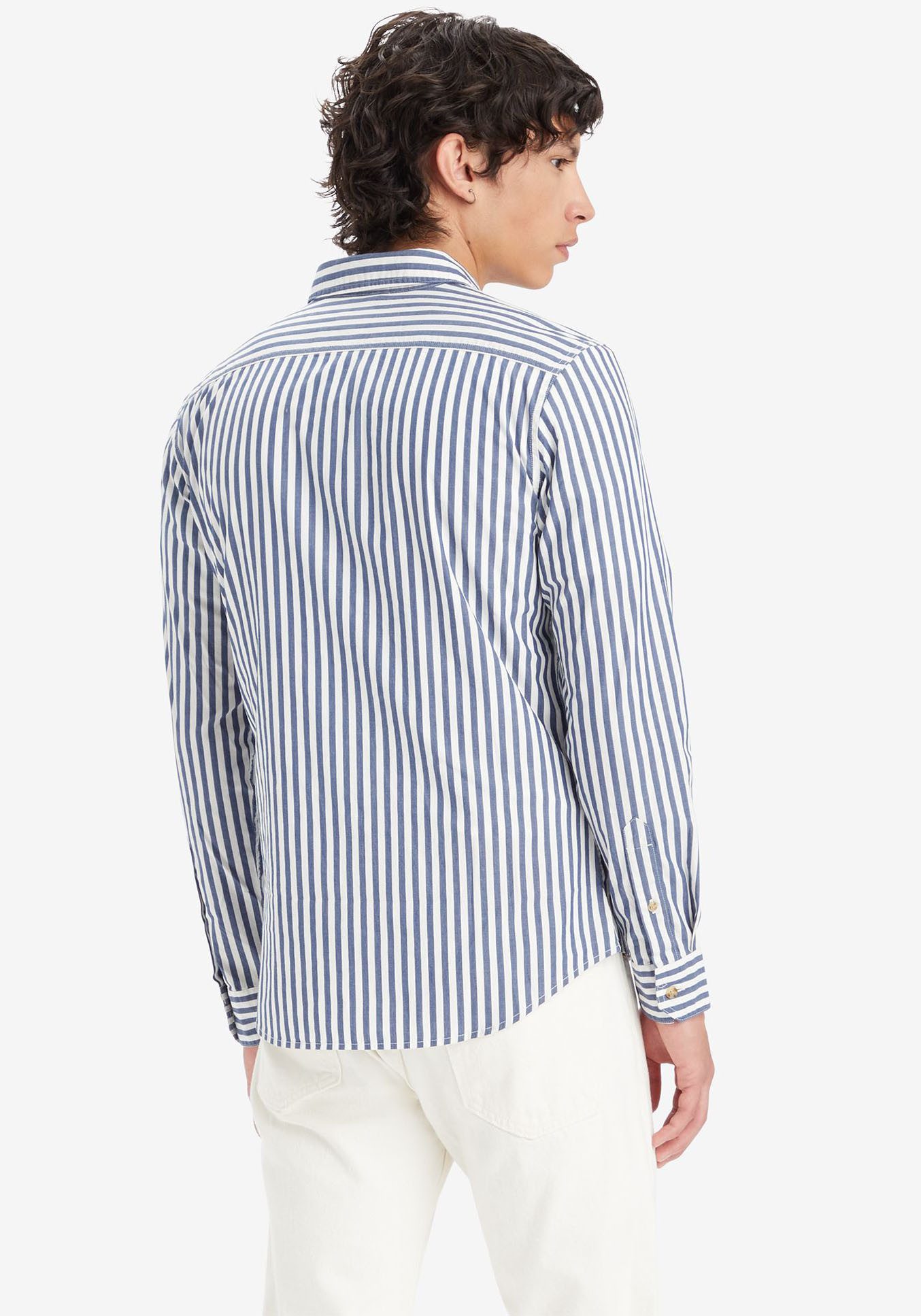 Levi's® Overhemd met lange mouwen BATTERY HM SHIRT van katoen, met logoborduurwerk
