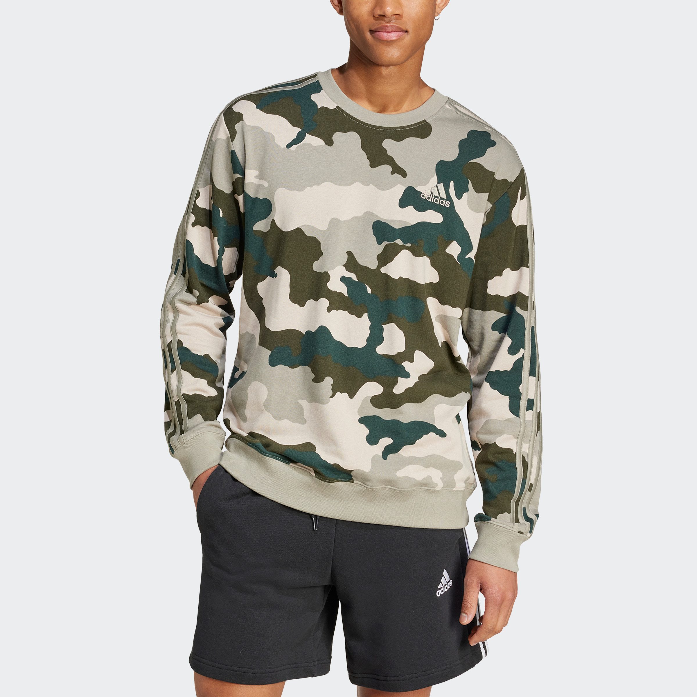 adidas Sportswear Sweatshirt M CAMO CRW