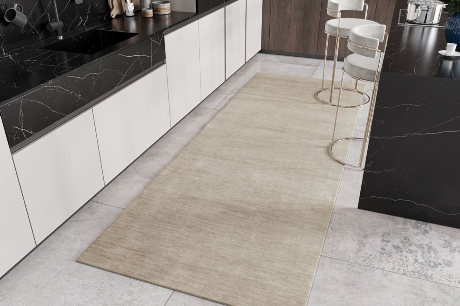morgenland Loper LORIBAFT TEPPSTAR zuiver scheerwol unikleur