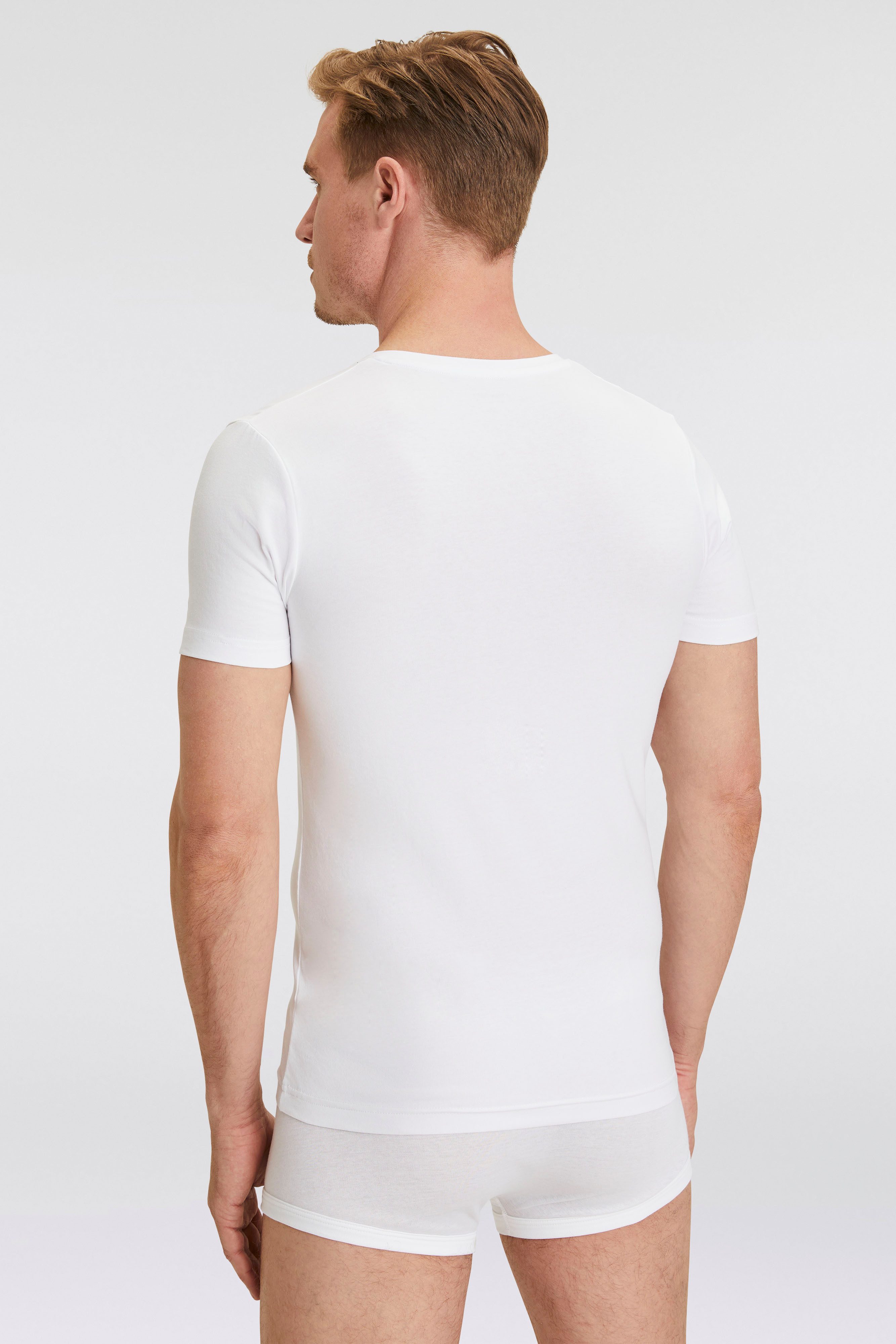 OLYMP T-shirt Casual V-hals, ideaal om onder te dragen