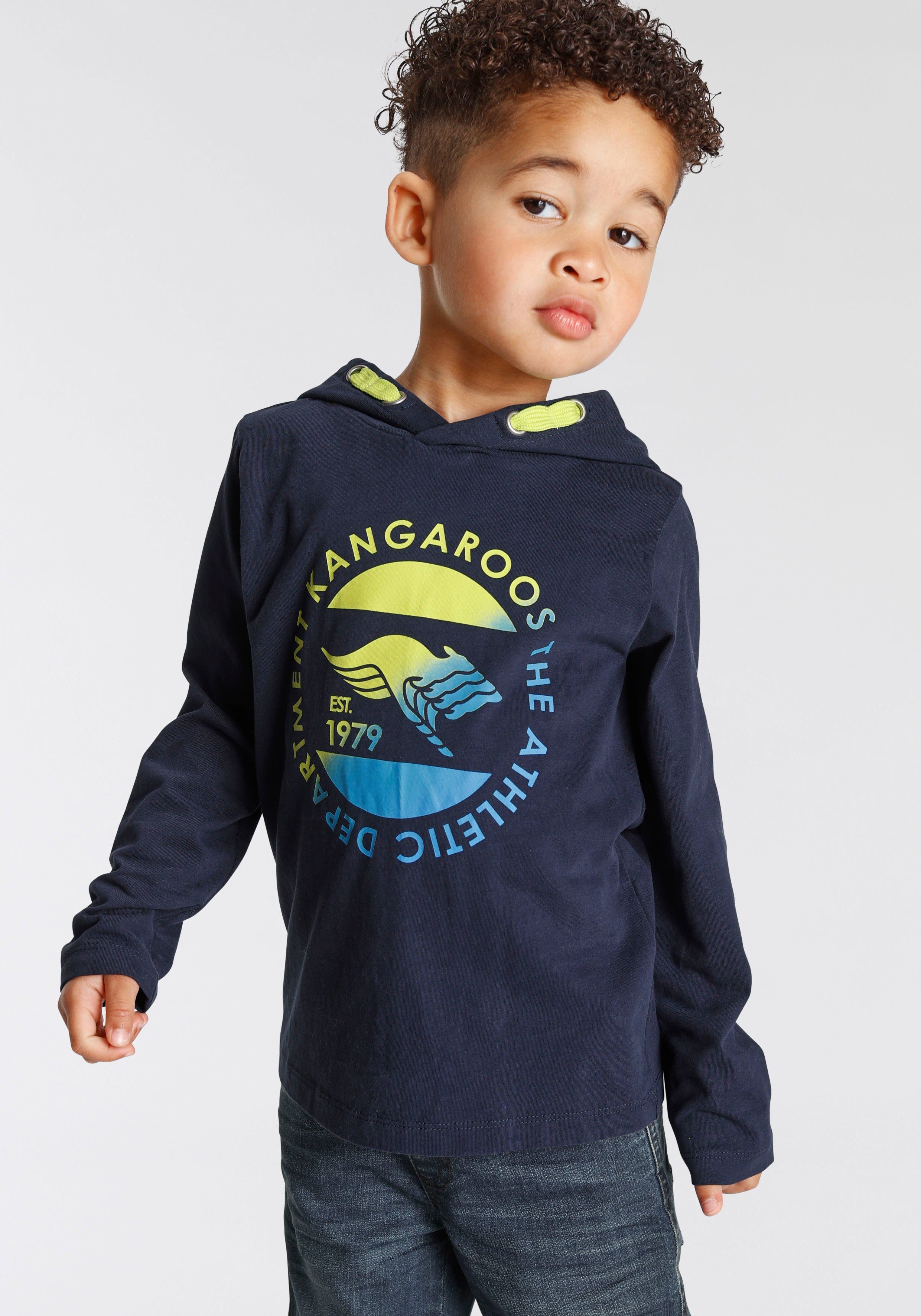 KangaROOS Shirt met lange mouwen Shirt voor kleine jongens