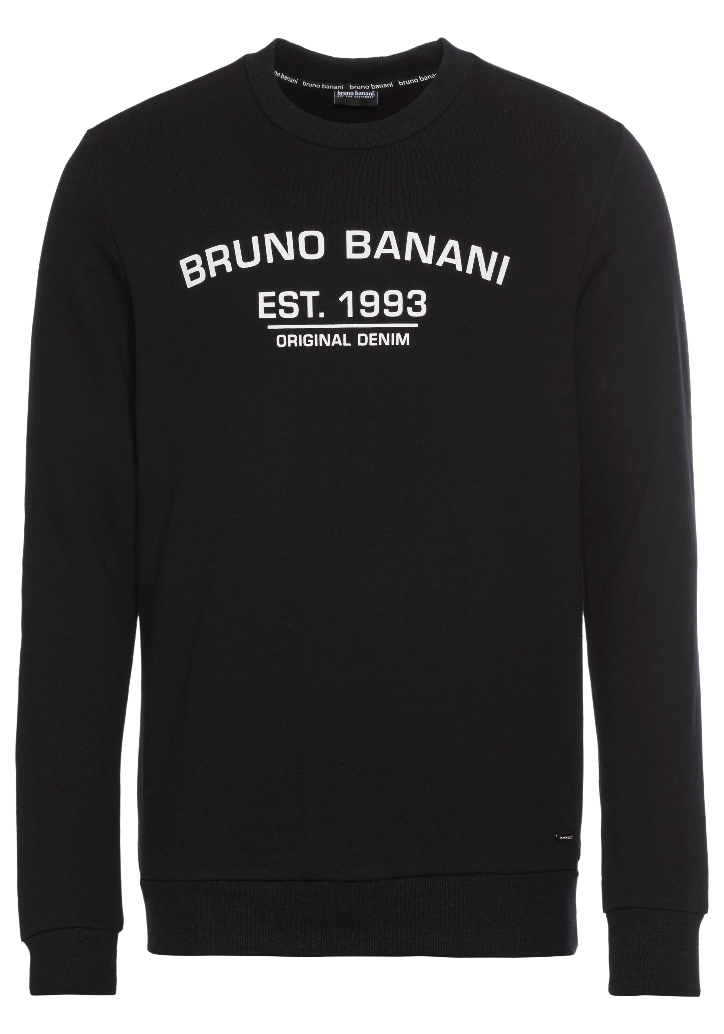 Bruno Banani Sweatshirt met logoprint - nieuwe collectie