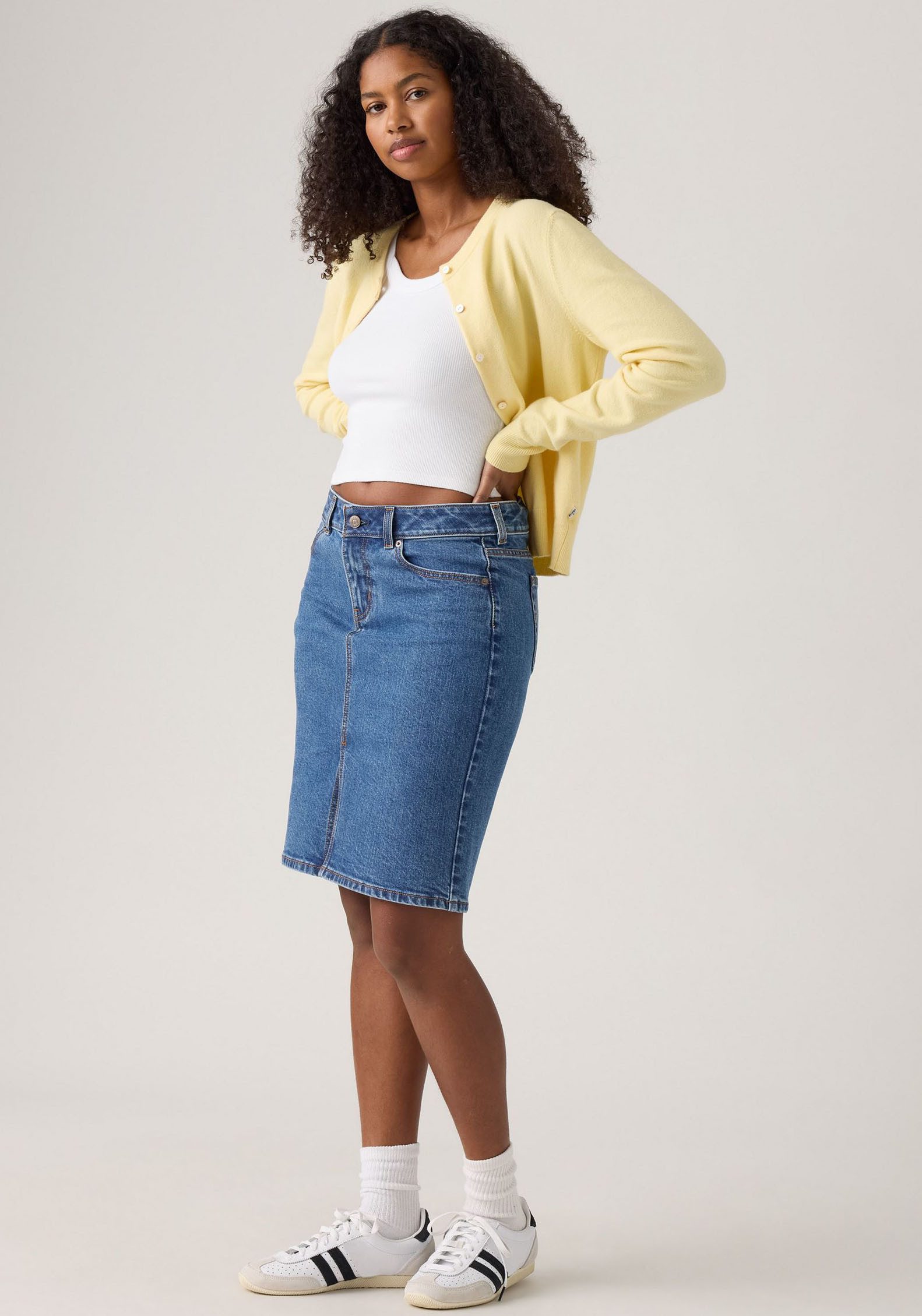 Levi's® Jeans rok LOW MIDI SKIRT ME