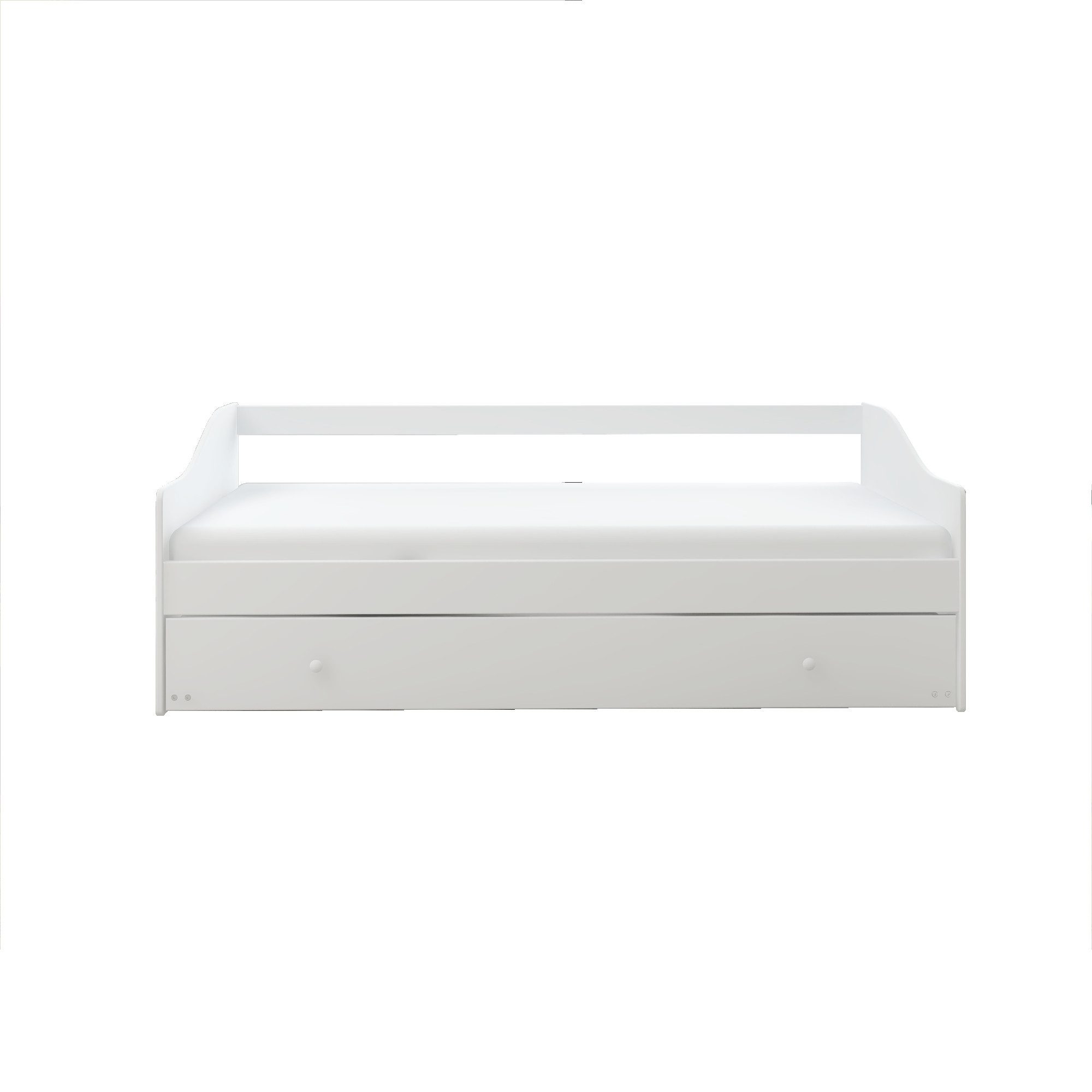 Home affaire Slaapbank Arlo, inclusief 2 matrassen + lattenbodems, jeugdbed, logeerbed (set, 5-delig)