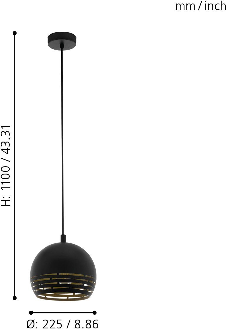 EGLO Hanglamp CAMASTRA Hanglamp, dimbaar (1 stuk)