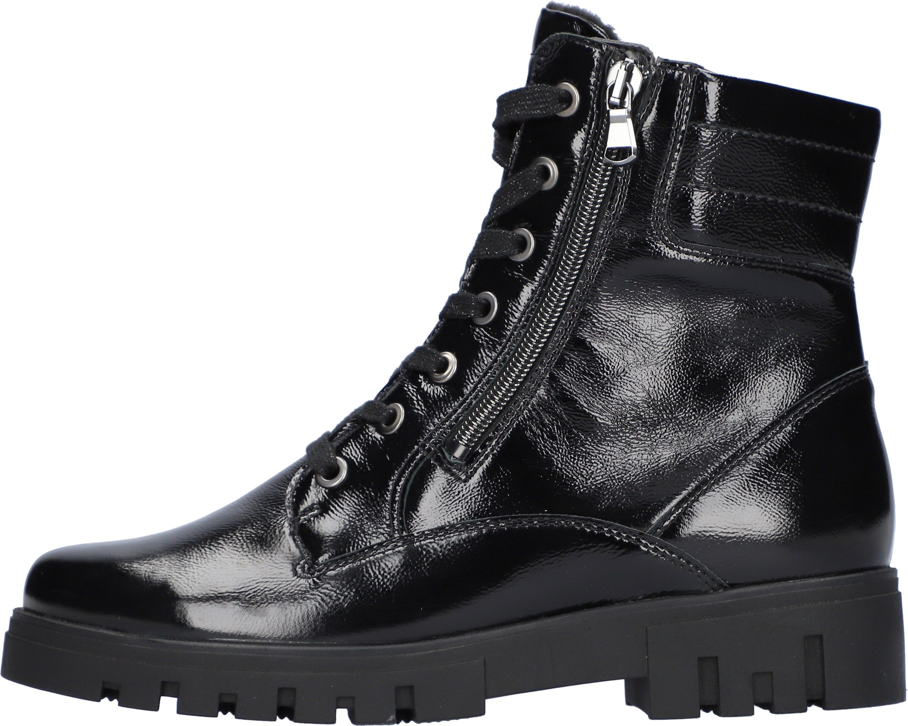 Waldläufer Veterlaarsjes H-SERENA , veterschoenen, lakenkellaars, in comfortabele breedte g (=breed)