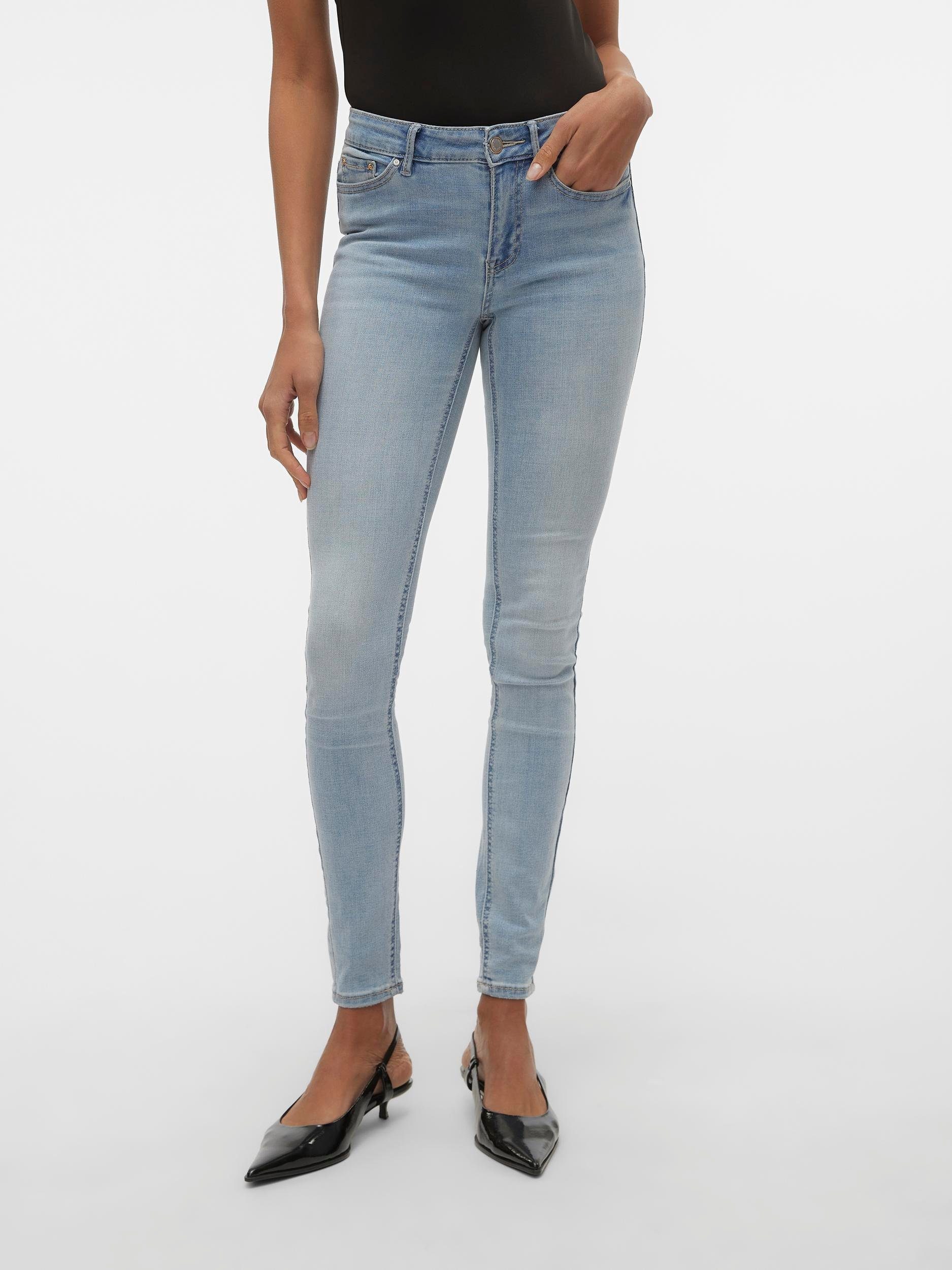 Vero Moda Skinny fit jeans VMFLASH MR SKINNY JEANS LI3102 GA NOOS