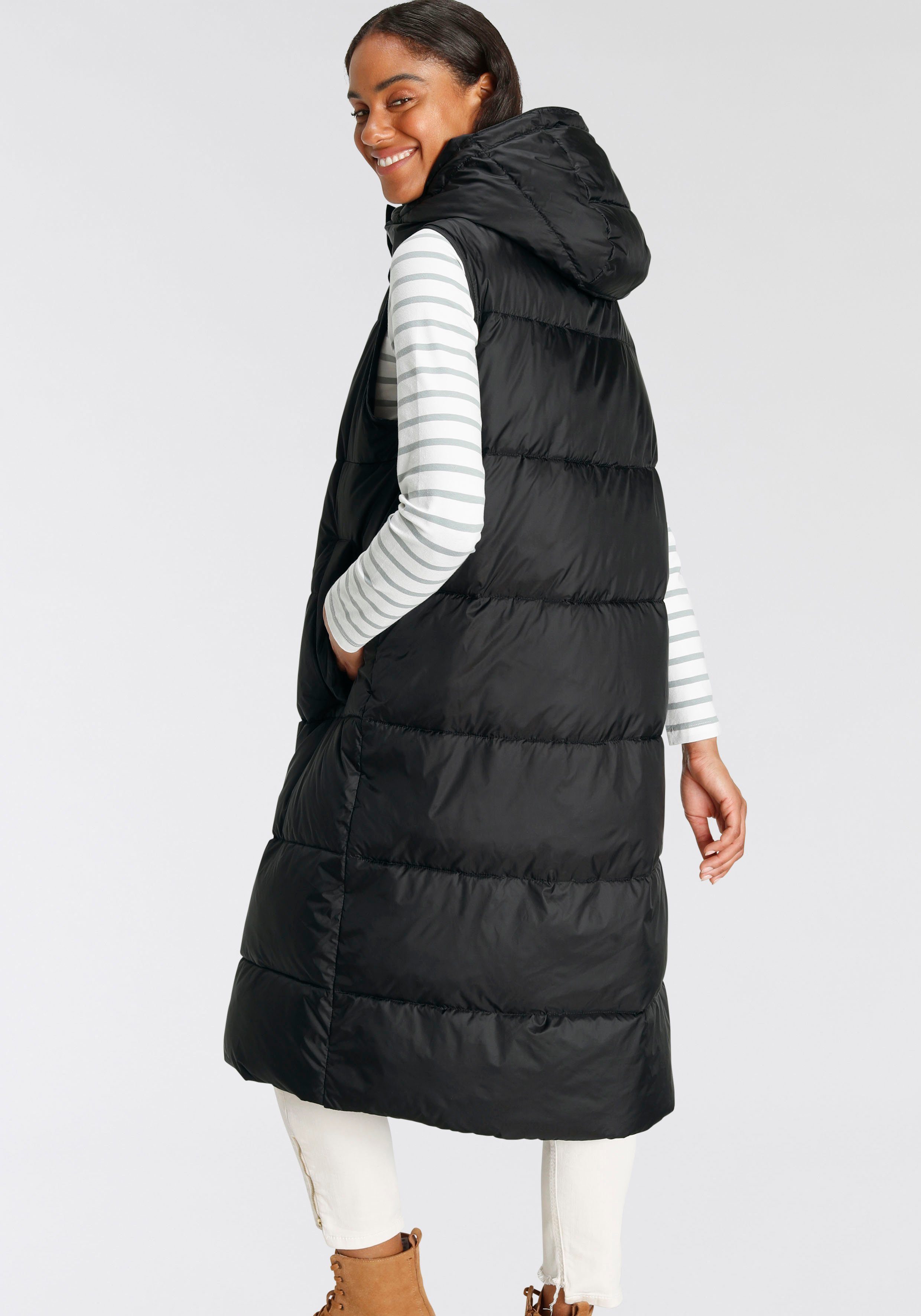 Amber & June Bodywarmer met warme kraag