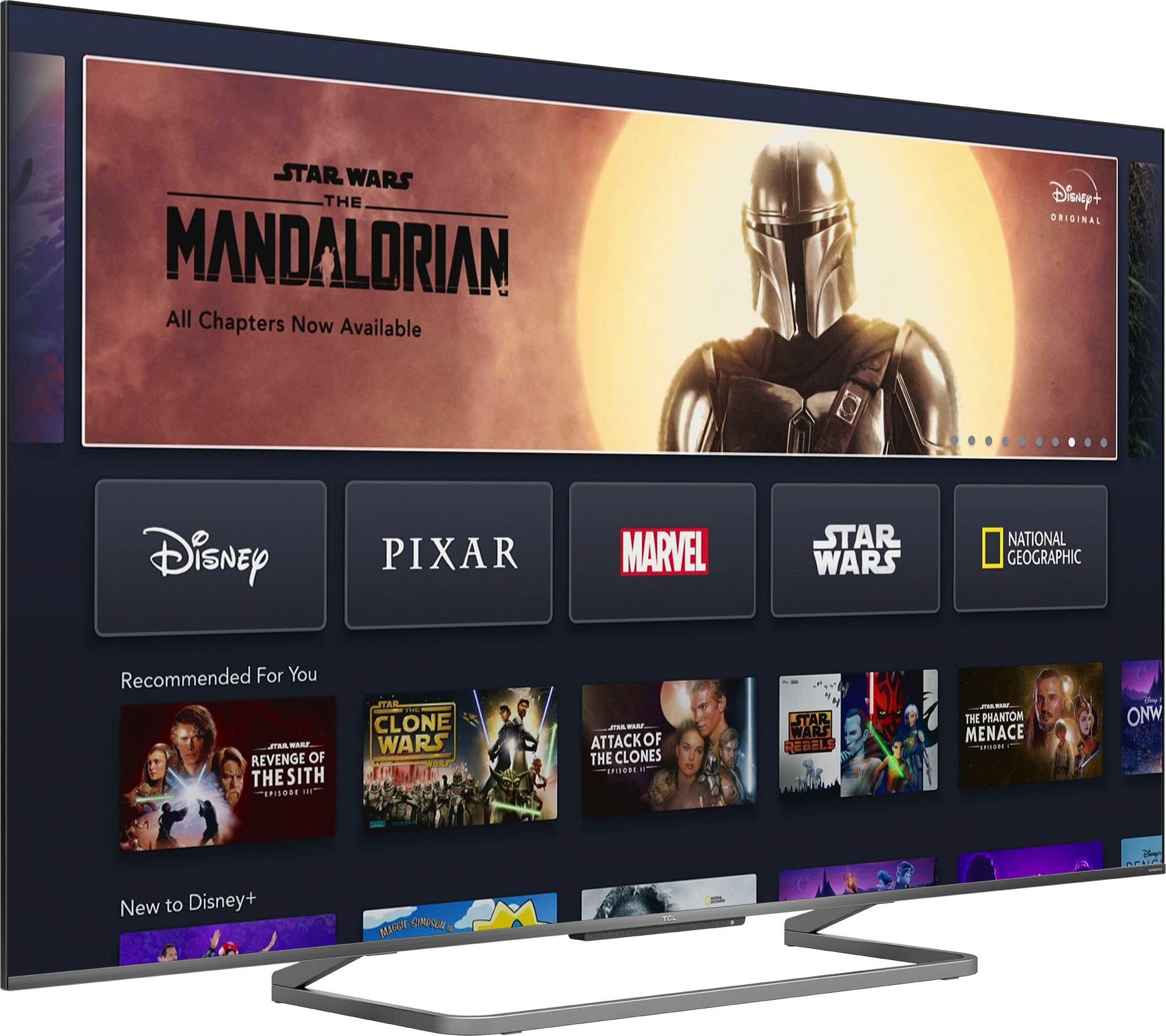 TCL QLED-TV 65C728X1, 164 cm / 65", 4K Ultra HD, Smart TV - Android TV, Android 11, Onkyo-geluidssysteem, gaming tv