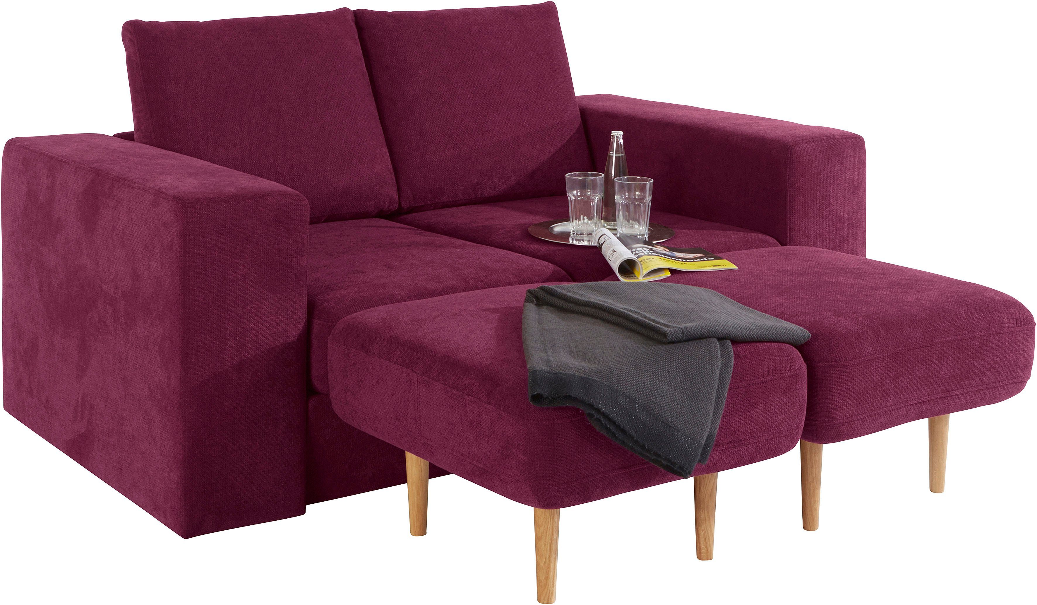 LOOKS BY WOLFGANG JOOP 2-zitsbank Looksv Aan te passen bank: de bank wordt bank met 2 hockers