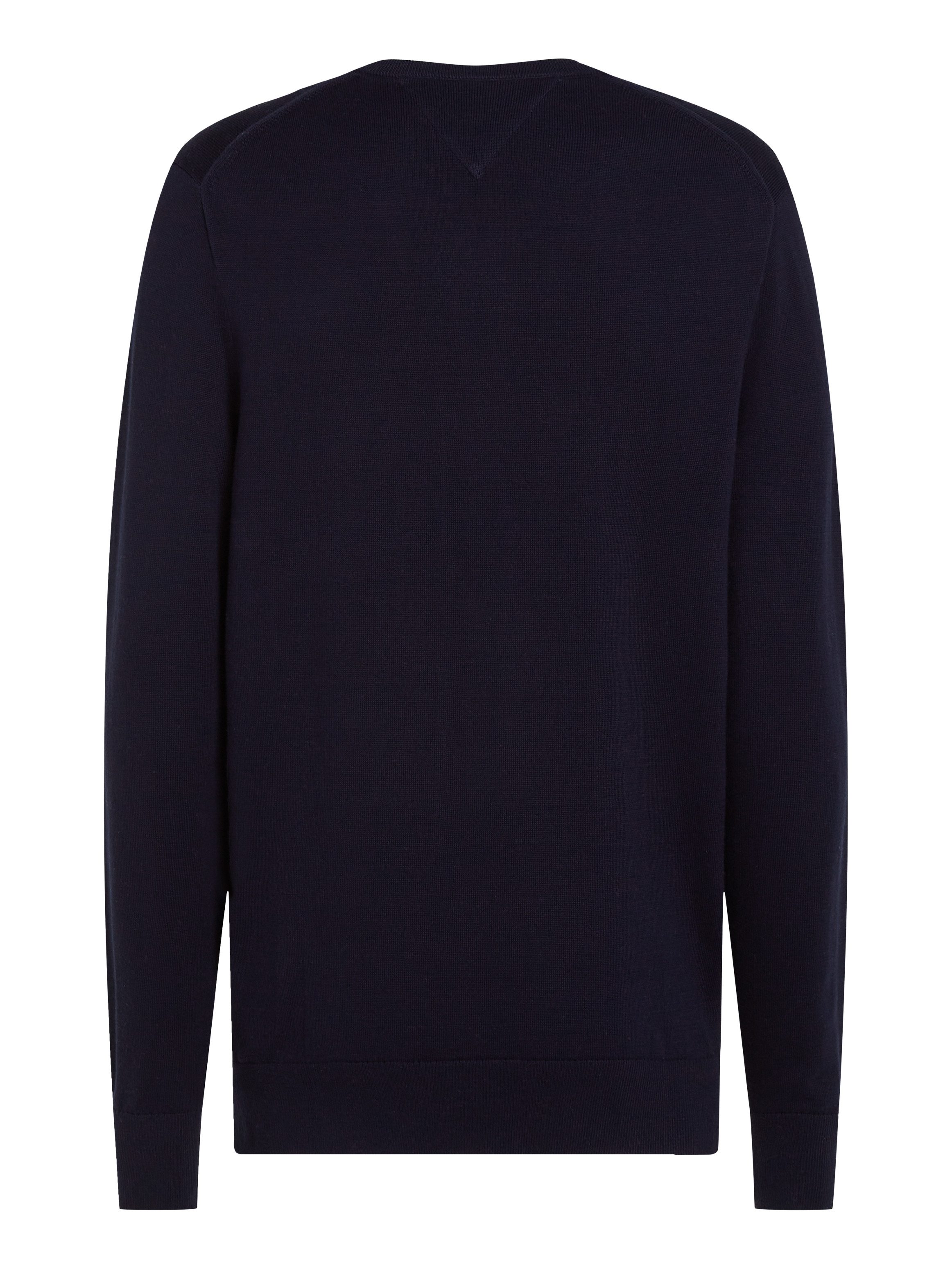 Tommy Hilfiger Gebreide trui ESSENTIAL COTTON V NECK