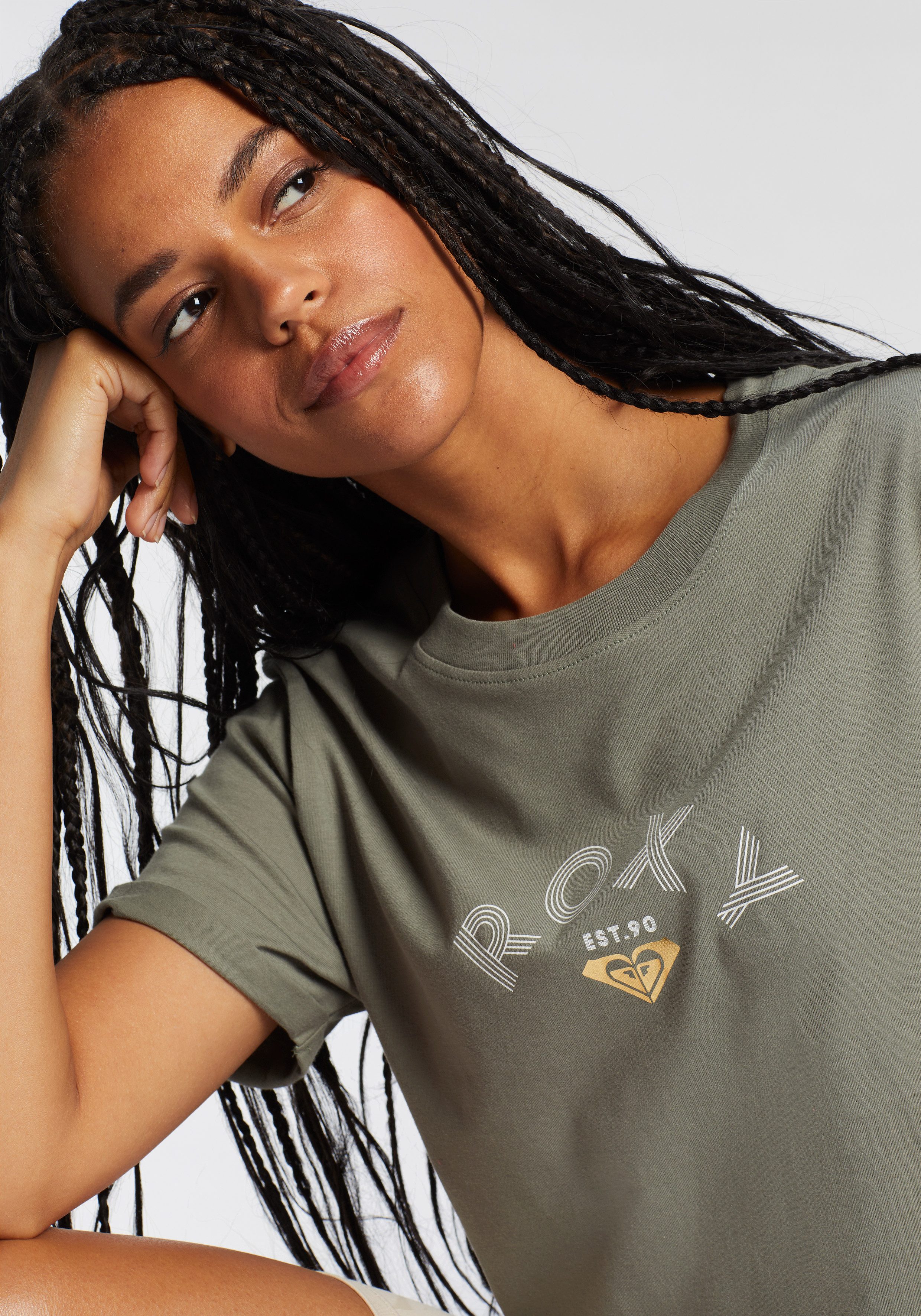 Roxy T-shirt PACK SPARKLE EVENING BG (2-delig, Set van 2)