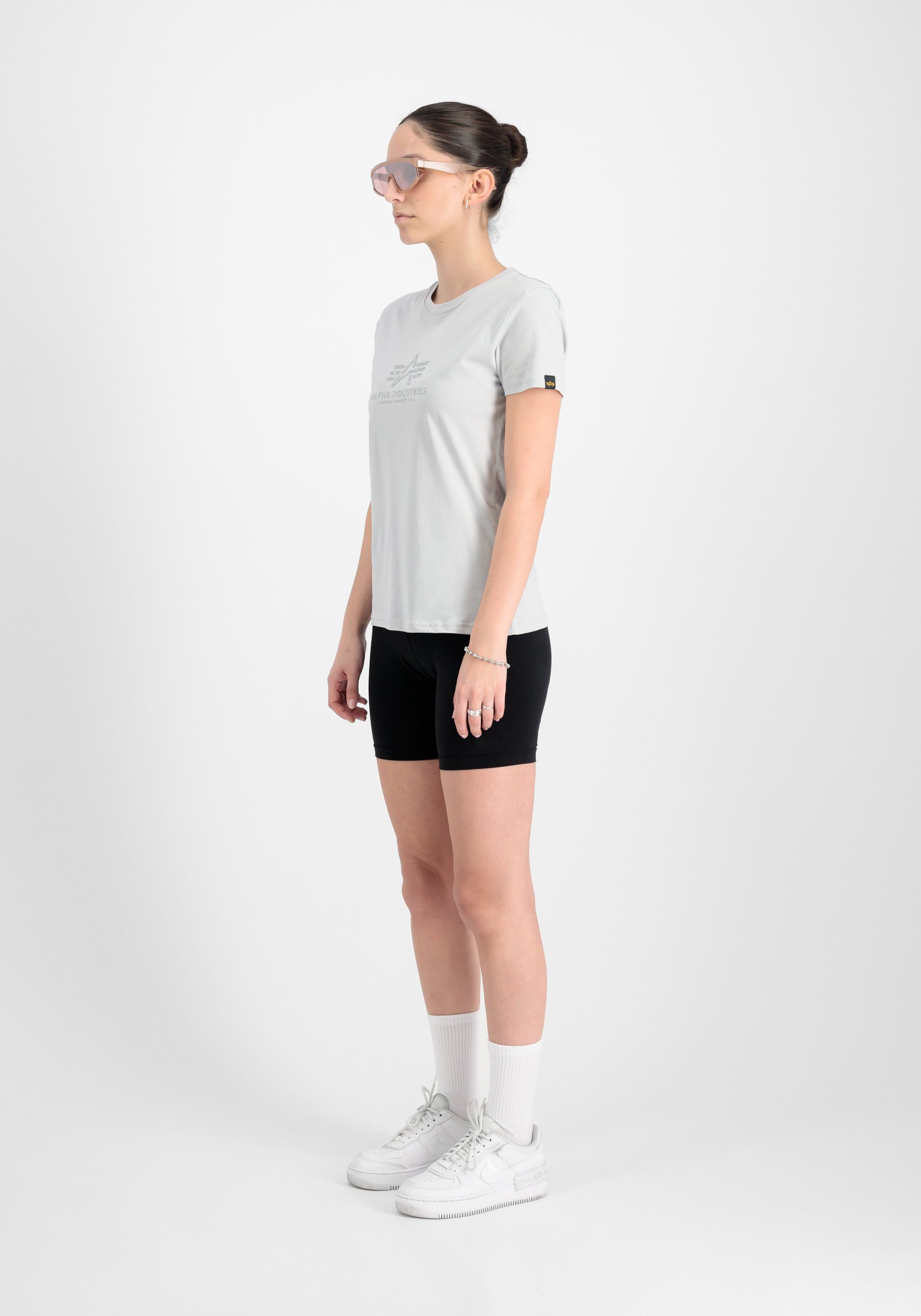 Alpha Industries T-shirt New Basic T-Shirt BL Glitter W