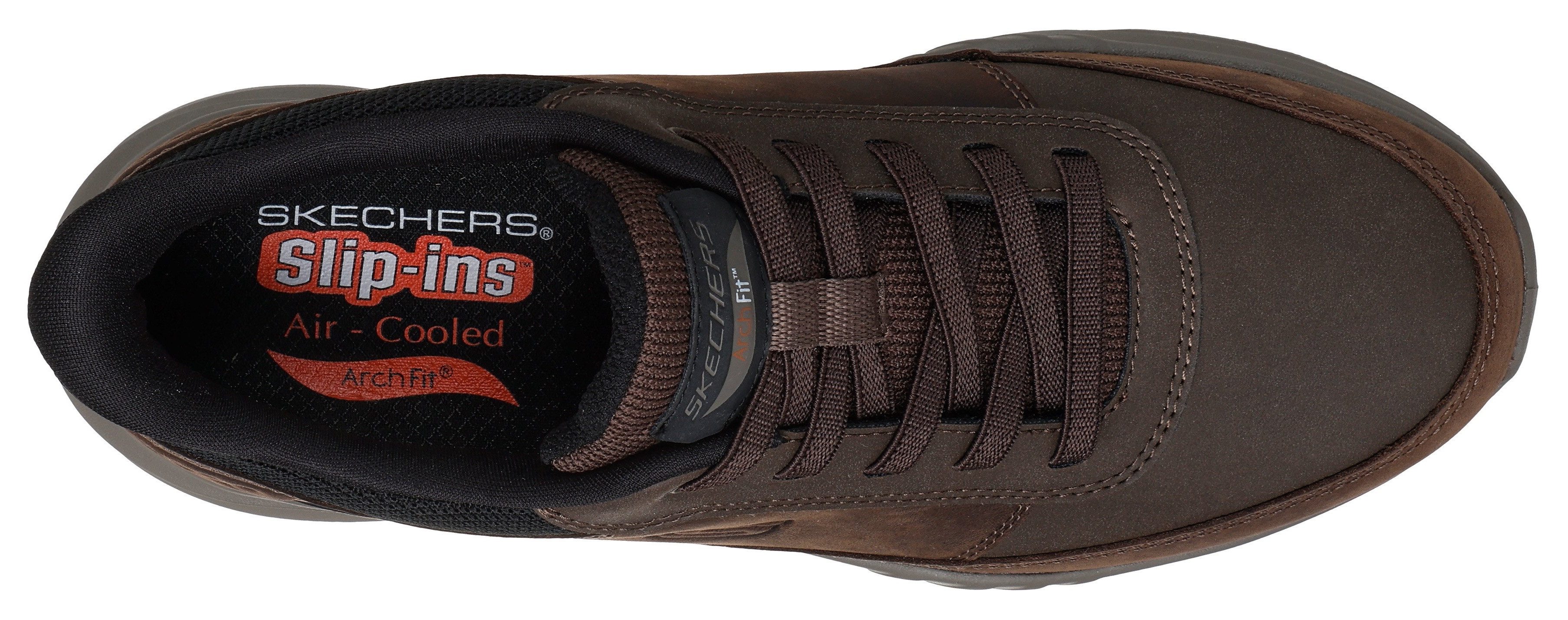 Skechers Slip-on sneakers ARCH FIT ORVAN Veterschoen, trainingsschoen met Glide Step