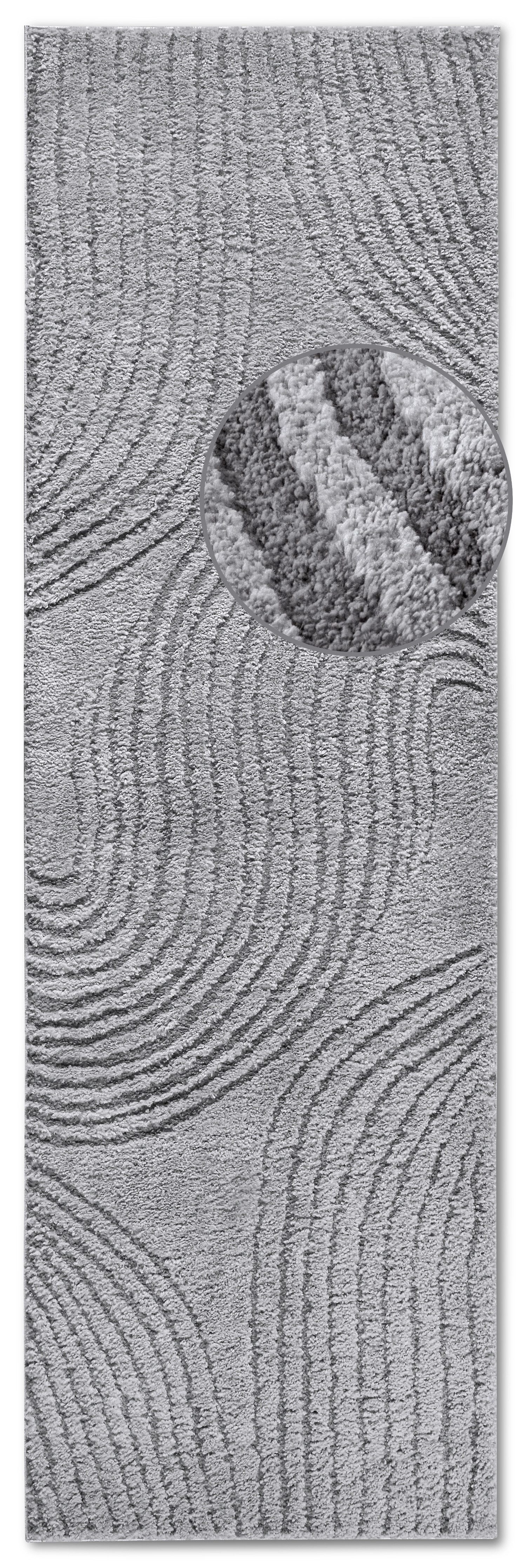 ELLE DECORATION Design-vloerkleed Pigment Hoogpolig, shaggy, loper, zacht, langpolig, modern, hoog-laag effect