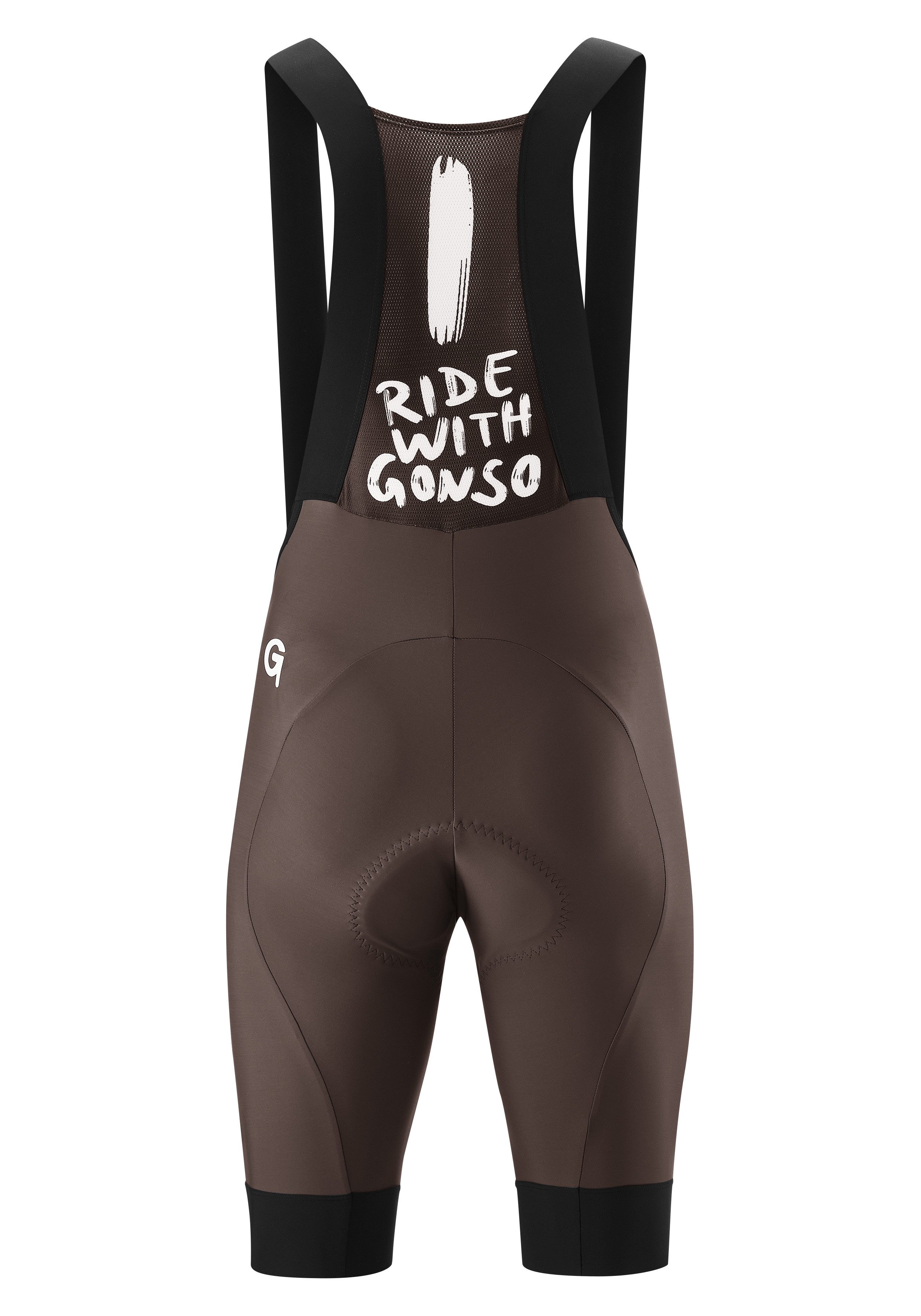 Gonso Fietsbroek SQlab GO BIB M Heren fietsbroek, zitkussen en bandjes, moderne fietsbroek, strakke pasvorm
