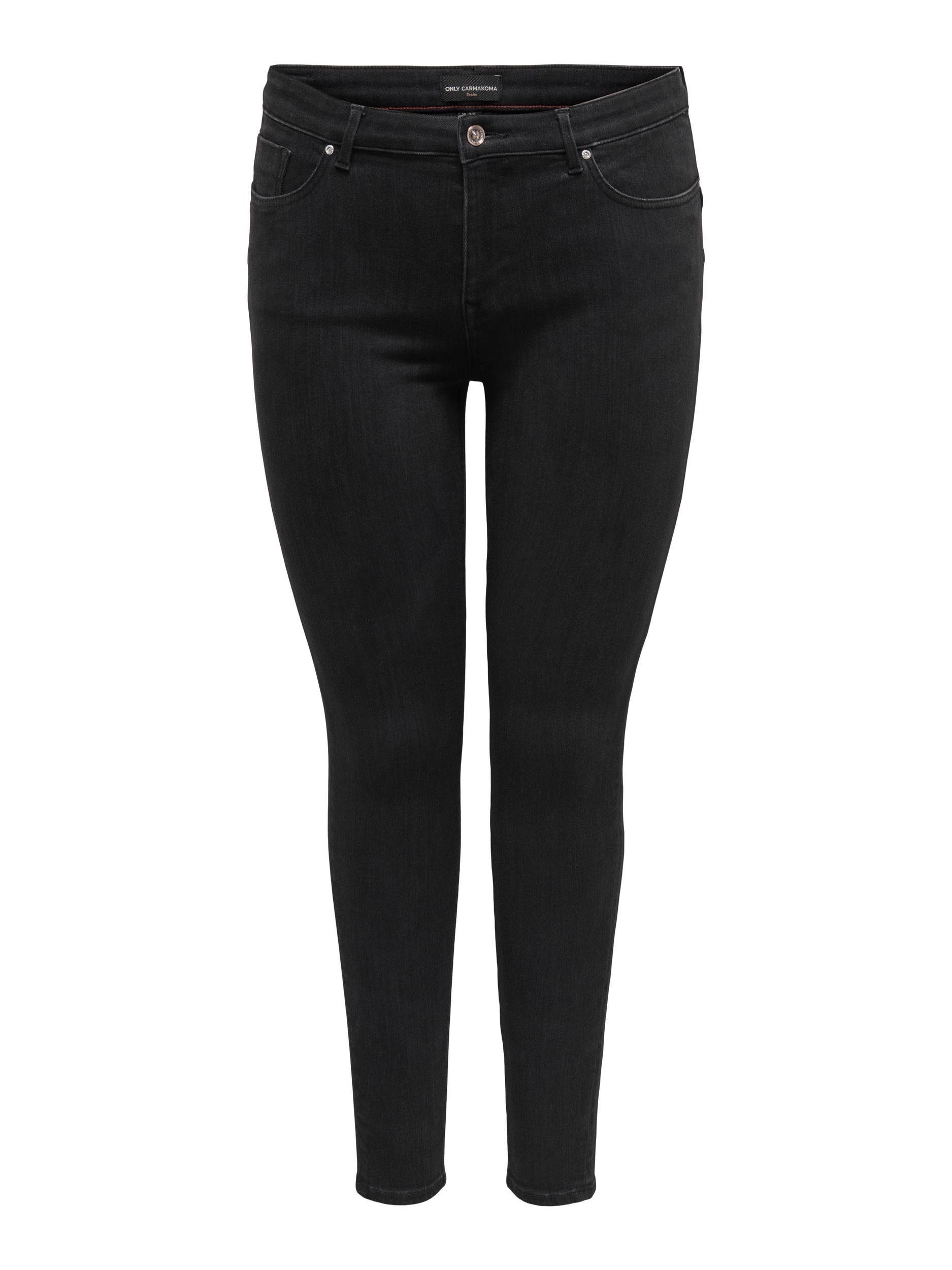 ONLY CARMAKOMA Skinny fit jeans CARPOWER MID PH UP SK DNM REA3659 NOOS