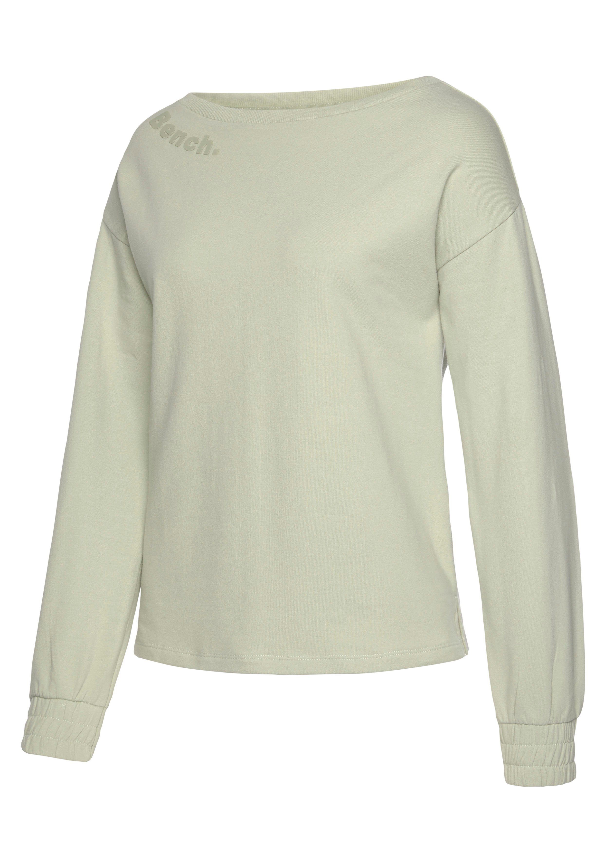 Bench. Loungewear Sweatshirt met gerimpelde mouwmanchetten, loungepak