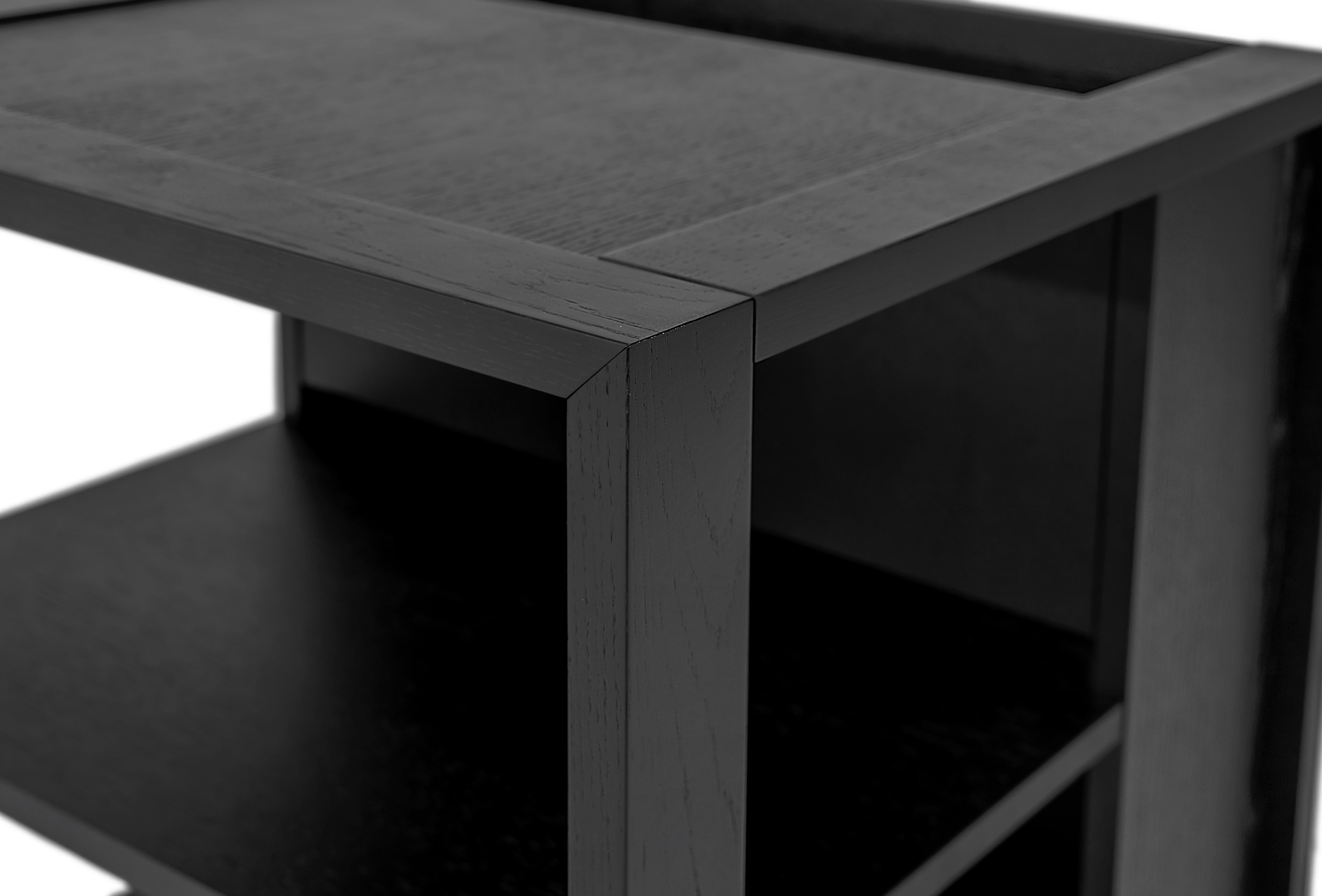 Woodman Salontafel Cube Houtfineer van eiken