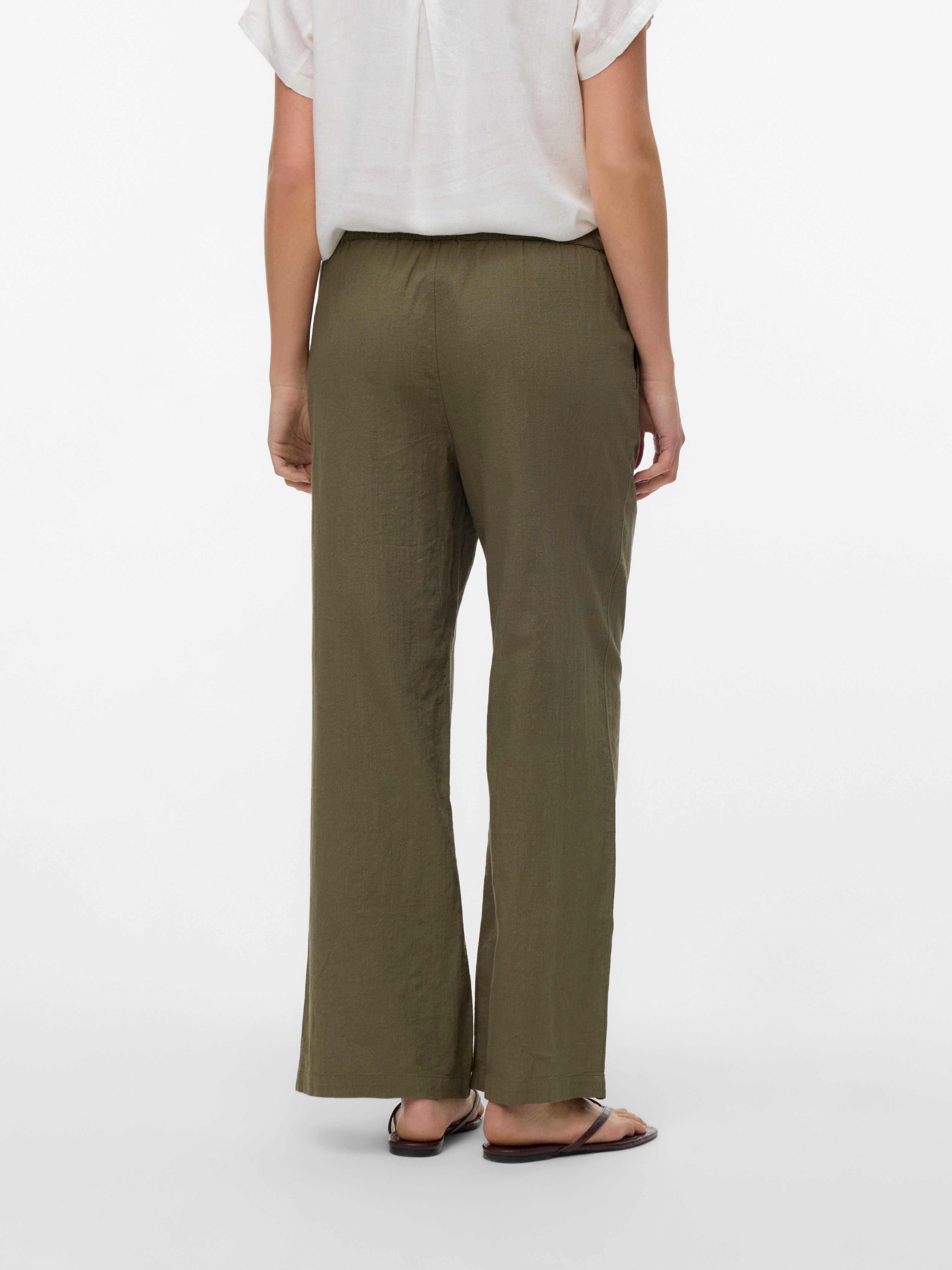 Vero Moda Comfortbroek VMCAIA MW WIDE PANT WVN NOOS