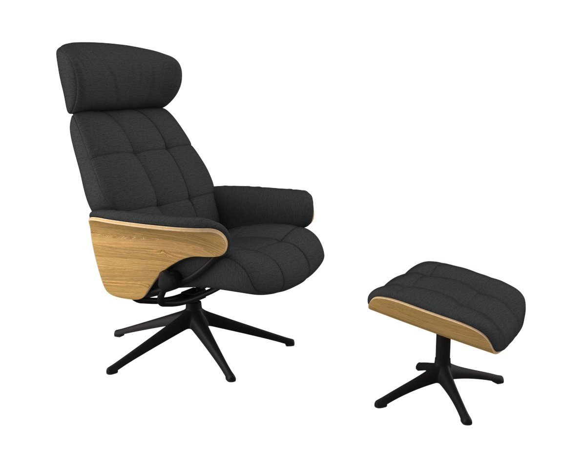 FLEXLUX Relaxfauteuil Skagen functionele stoel, gestoffeerde stoel, armleuning, TV-fauteuil