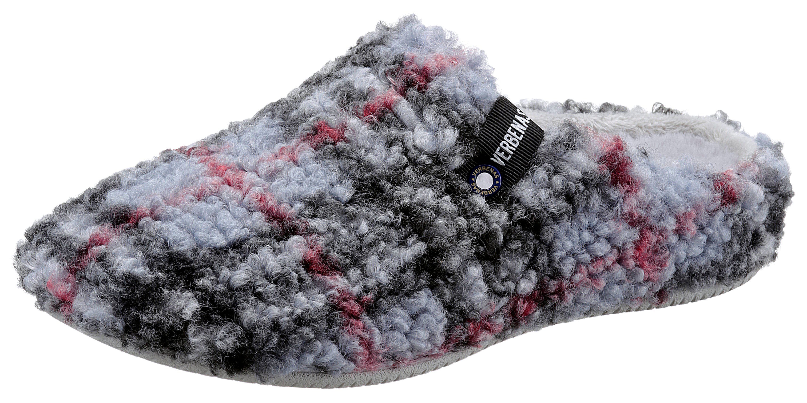 VERBENAS Pantoffels YORK GALES in geruite look