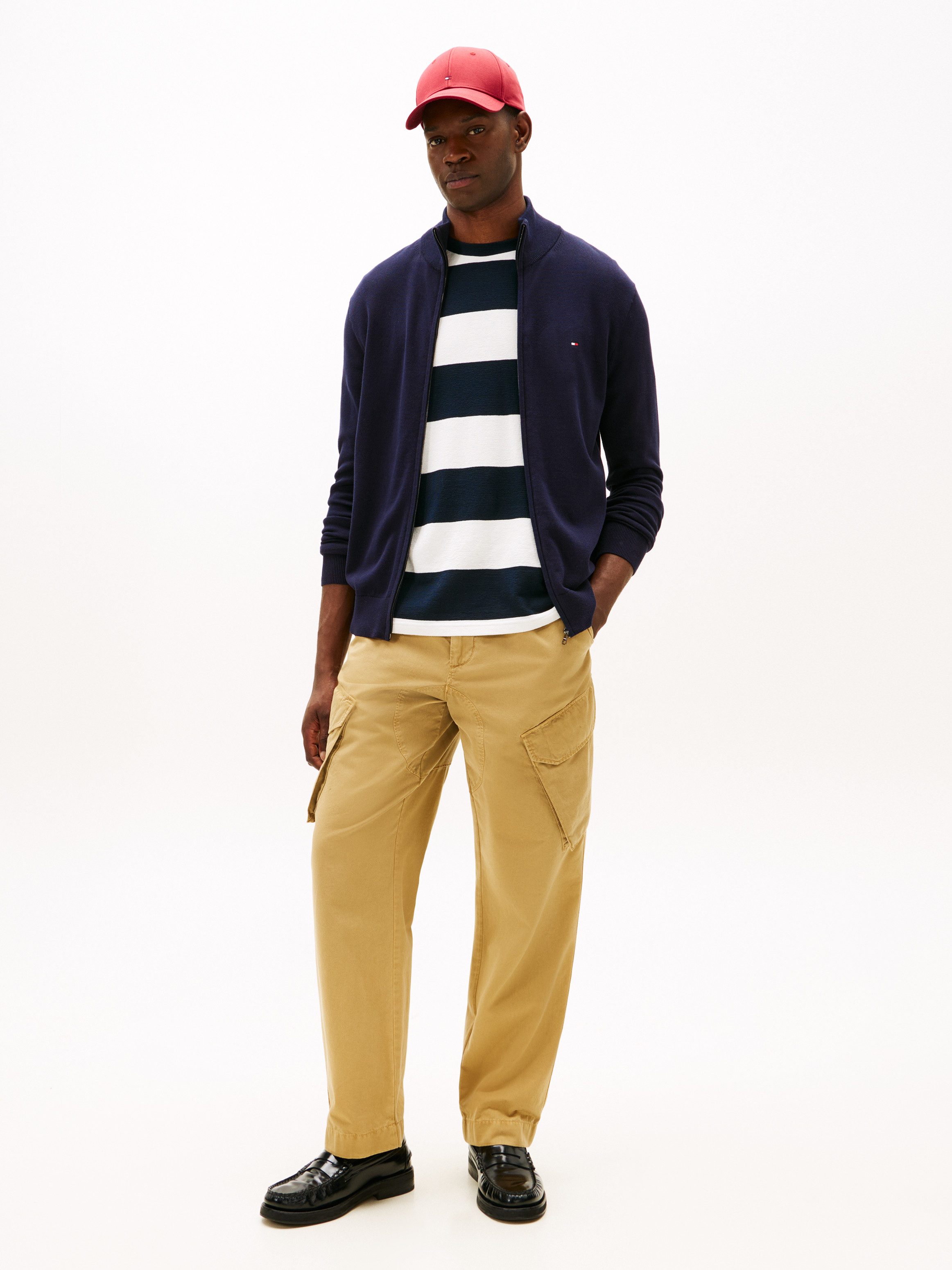 Tommy Hilfiger Vest ESSENTIAL COTTON ZIP THRU